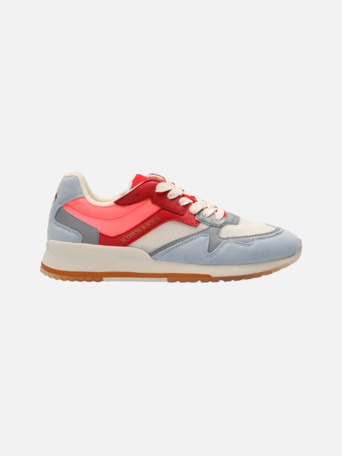 Scarpe Da Ginnastica Scotch & Soda Vivi | Sneakers Retrò In Velluto E Mesh | Donna - 5