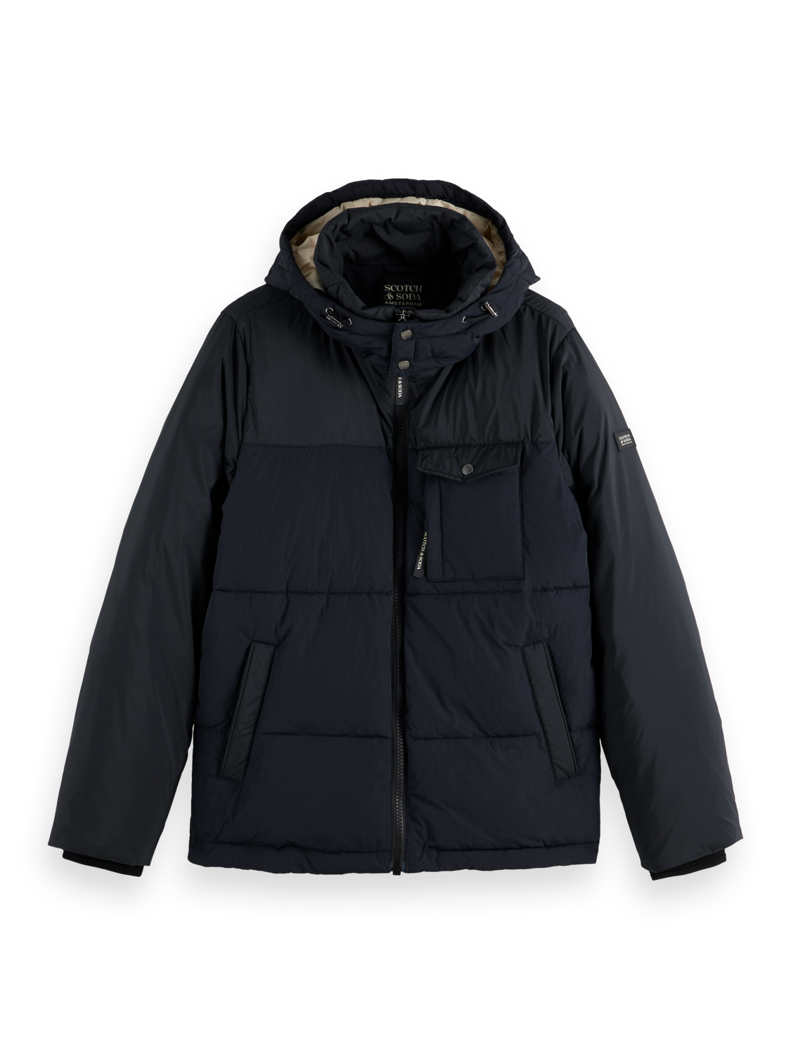Soda Maison Scotch Damen Parka Parka Scotch And Soda Steppjacke