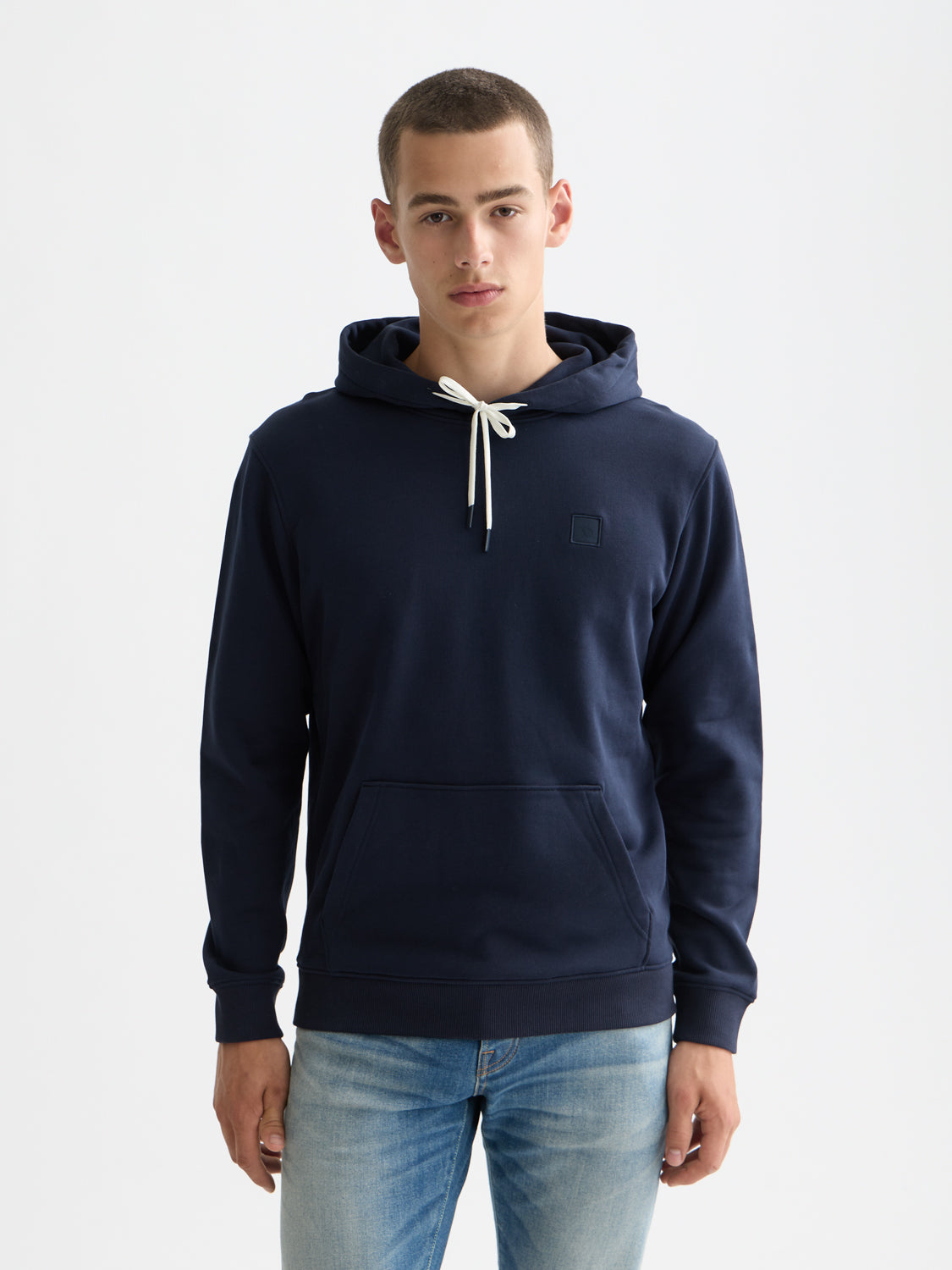Scotch & Soda SEASONAL CORE CHEST LOGO - Polo - eggnog/écru Scotch & Soda SEASONAL CORE CHEST LOGO - Polo - eggnog/écru