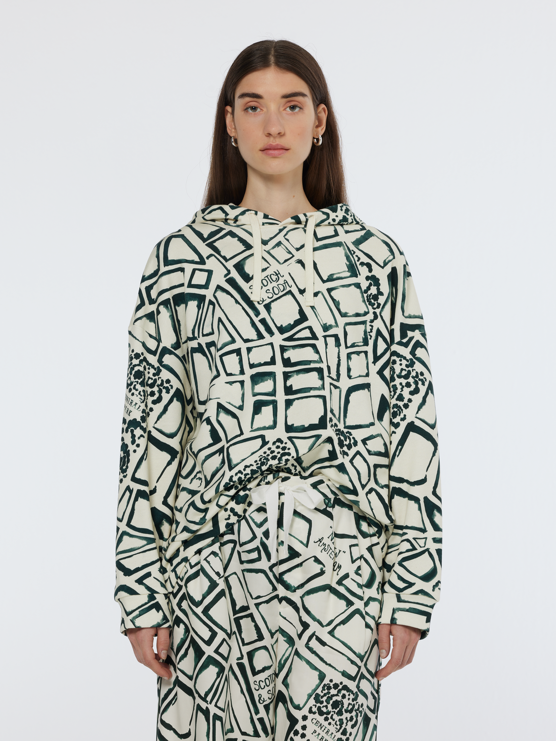 printed hoodie