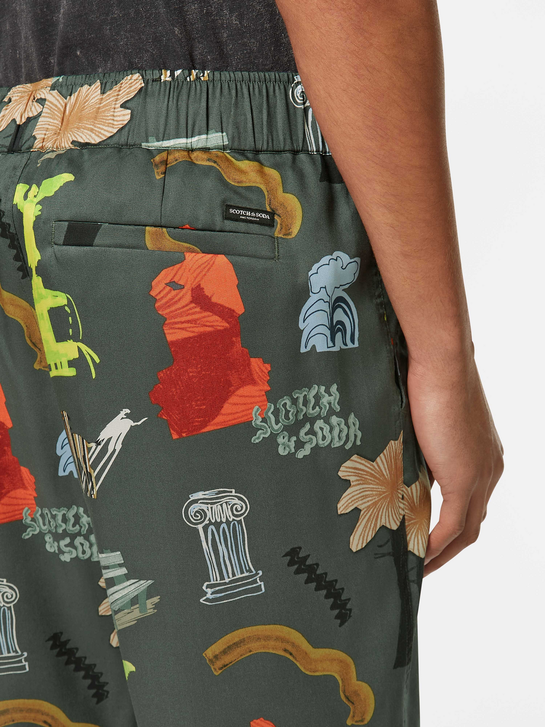 Fave Printed bermuda short