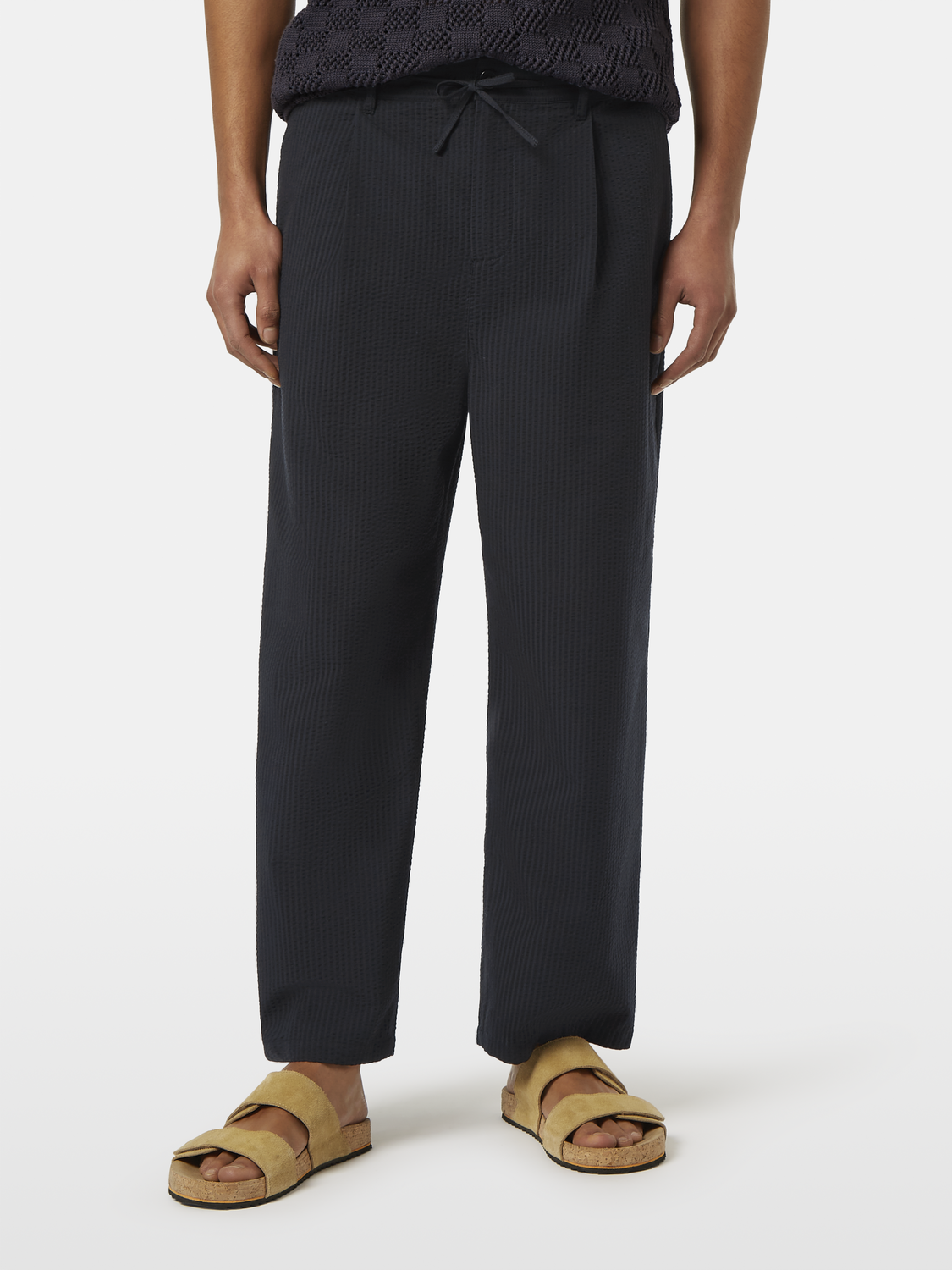 Seersucker Jogger
