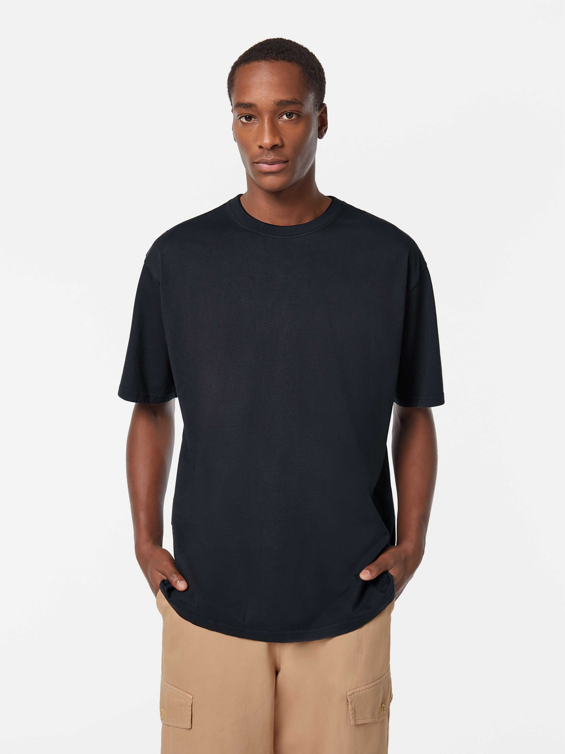 3 crosses garment-dyed T-shirt