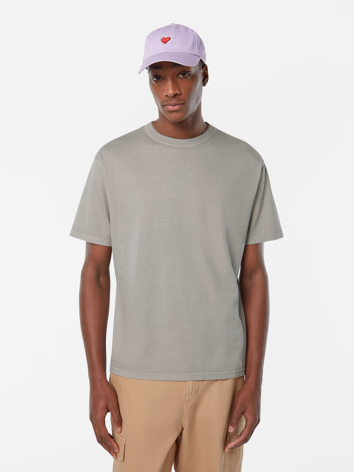 3 crosses garment-dyed T-shirt