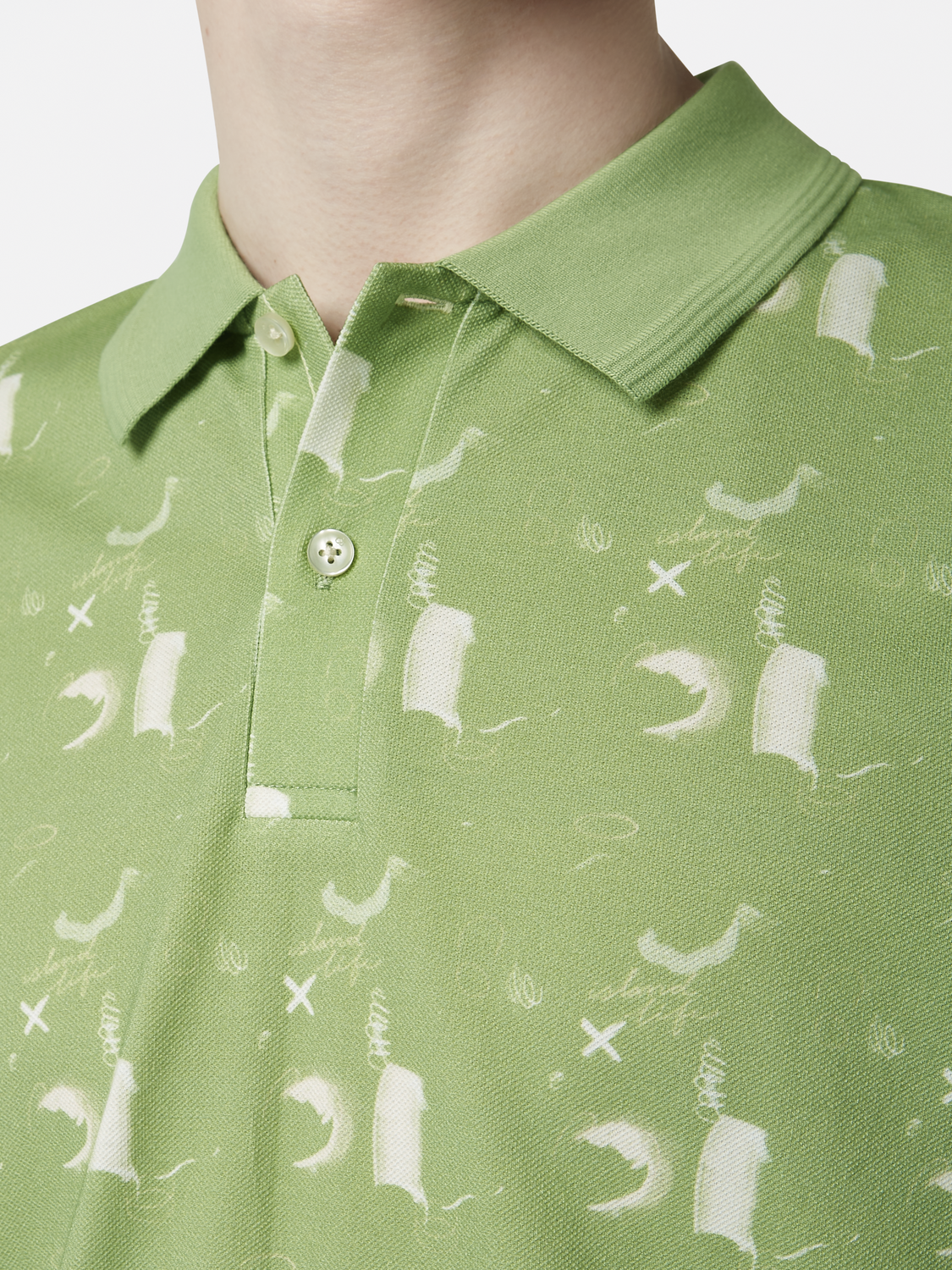 Printed polo