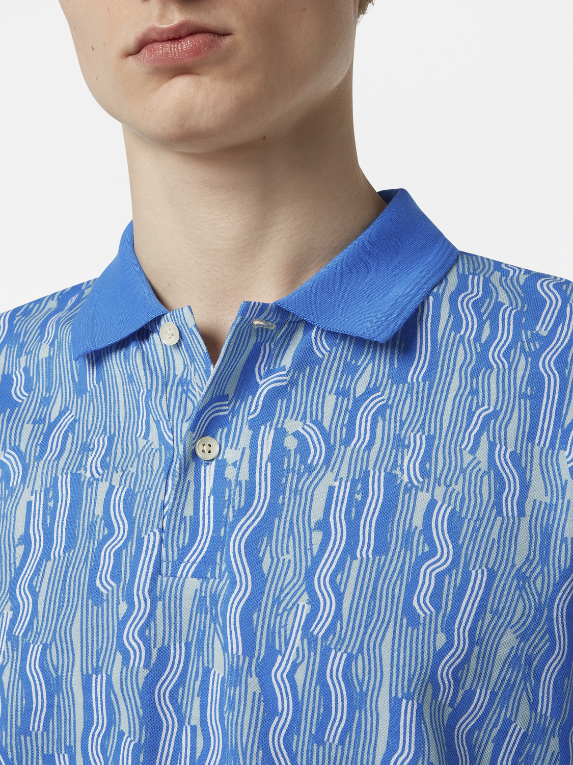 Printed polo