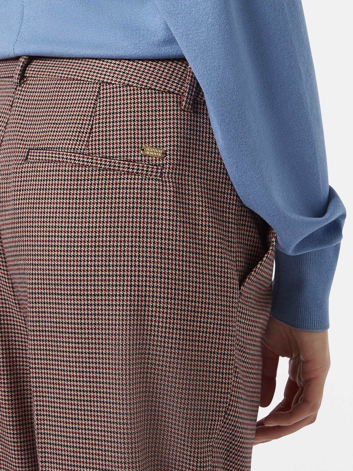 Lowry tailored slim heritage check pant