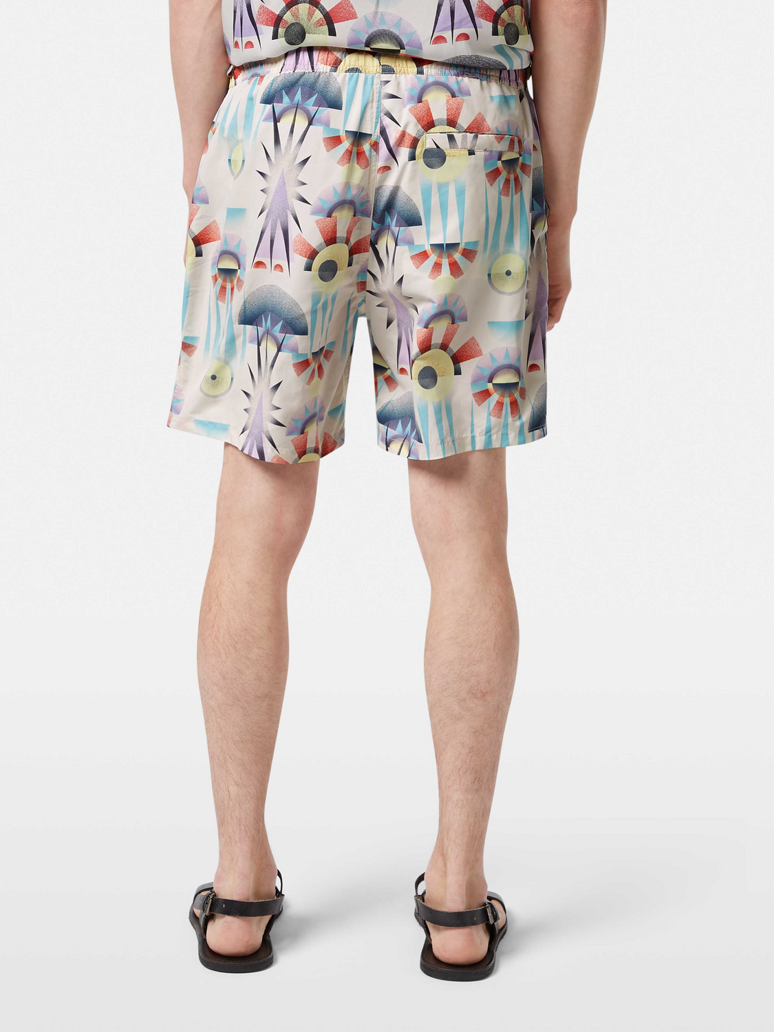 Printed swim shorts