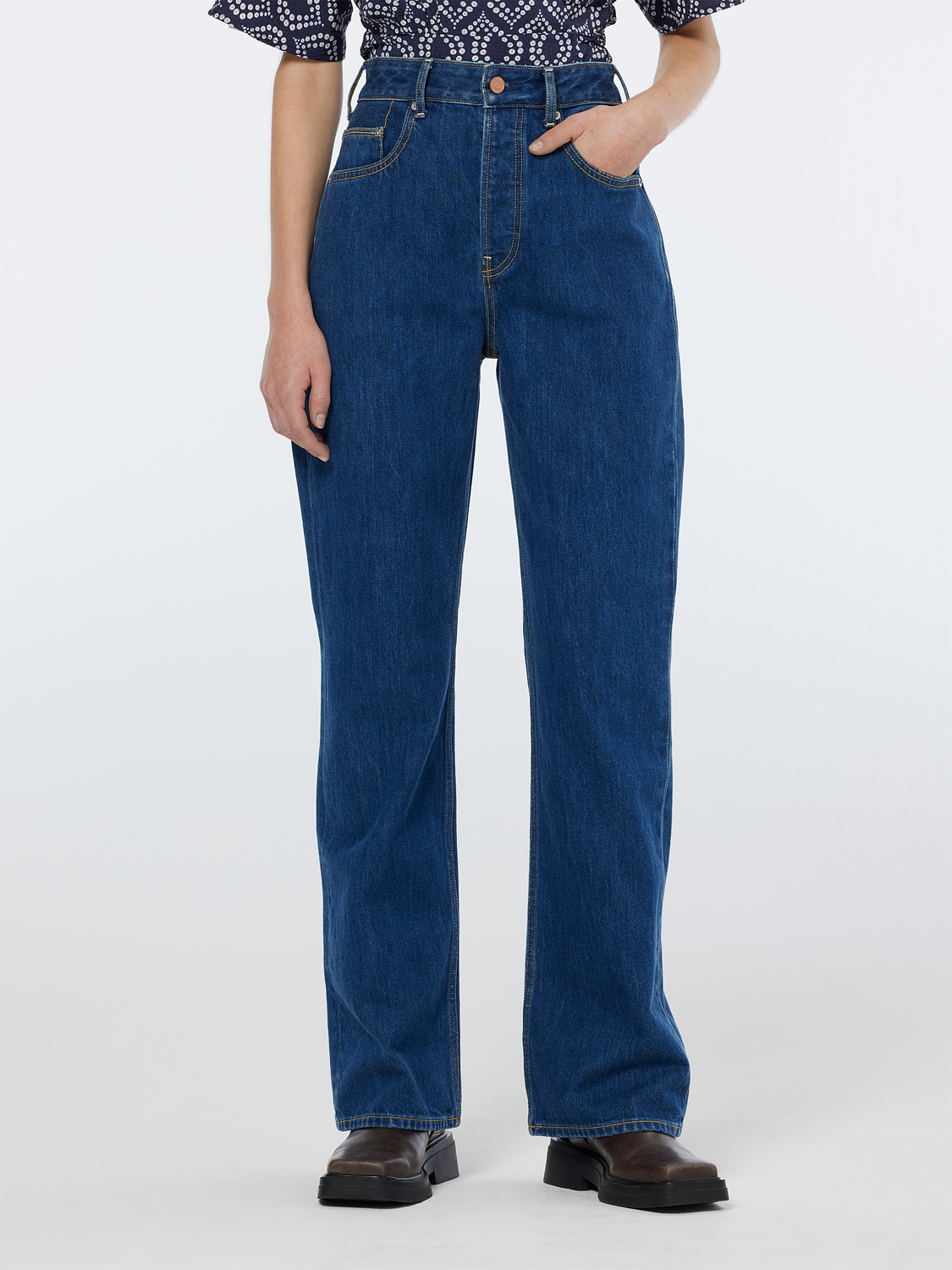 The Glow bootcut denim