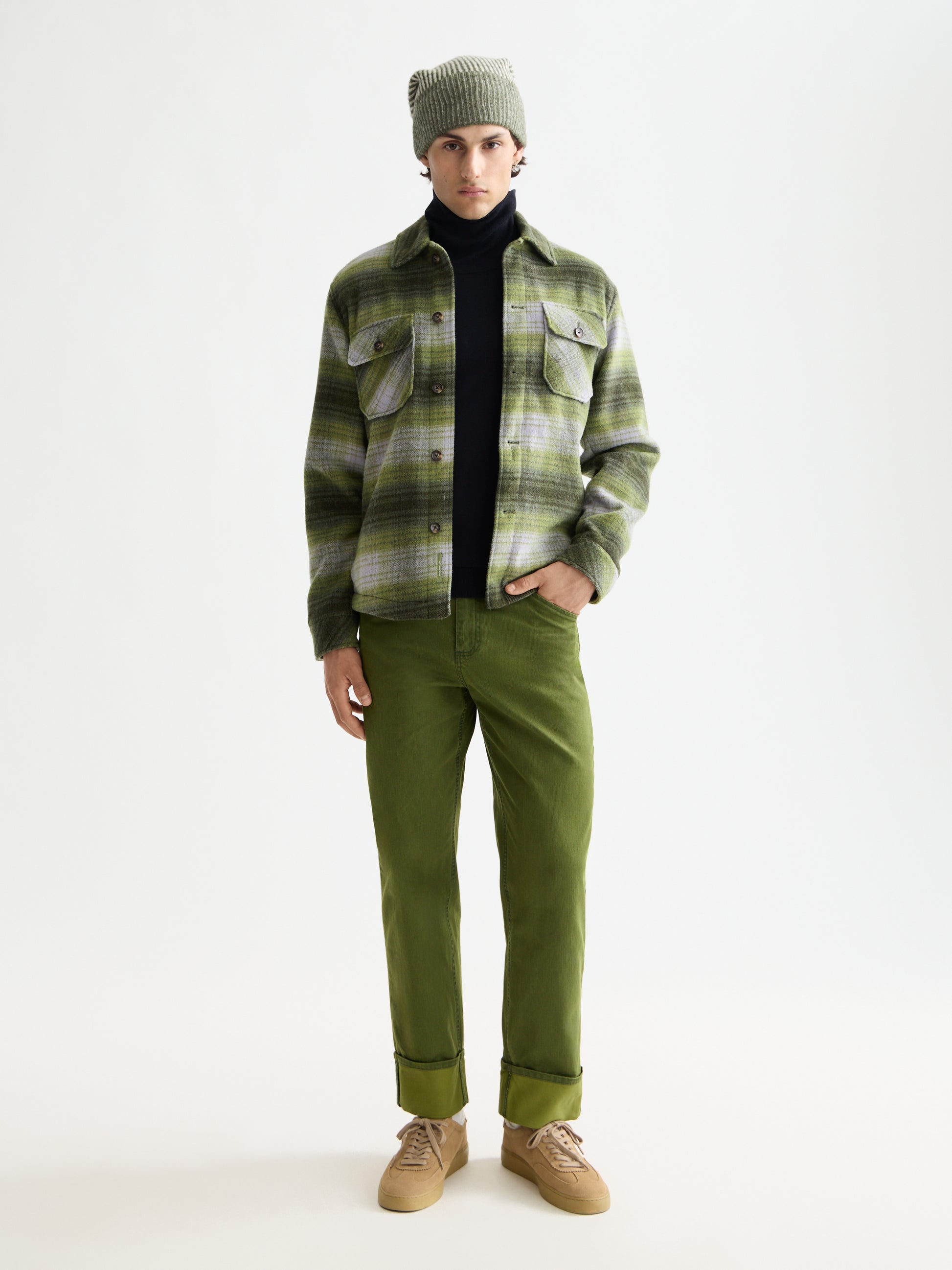 Check overshirt