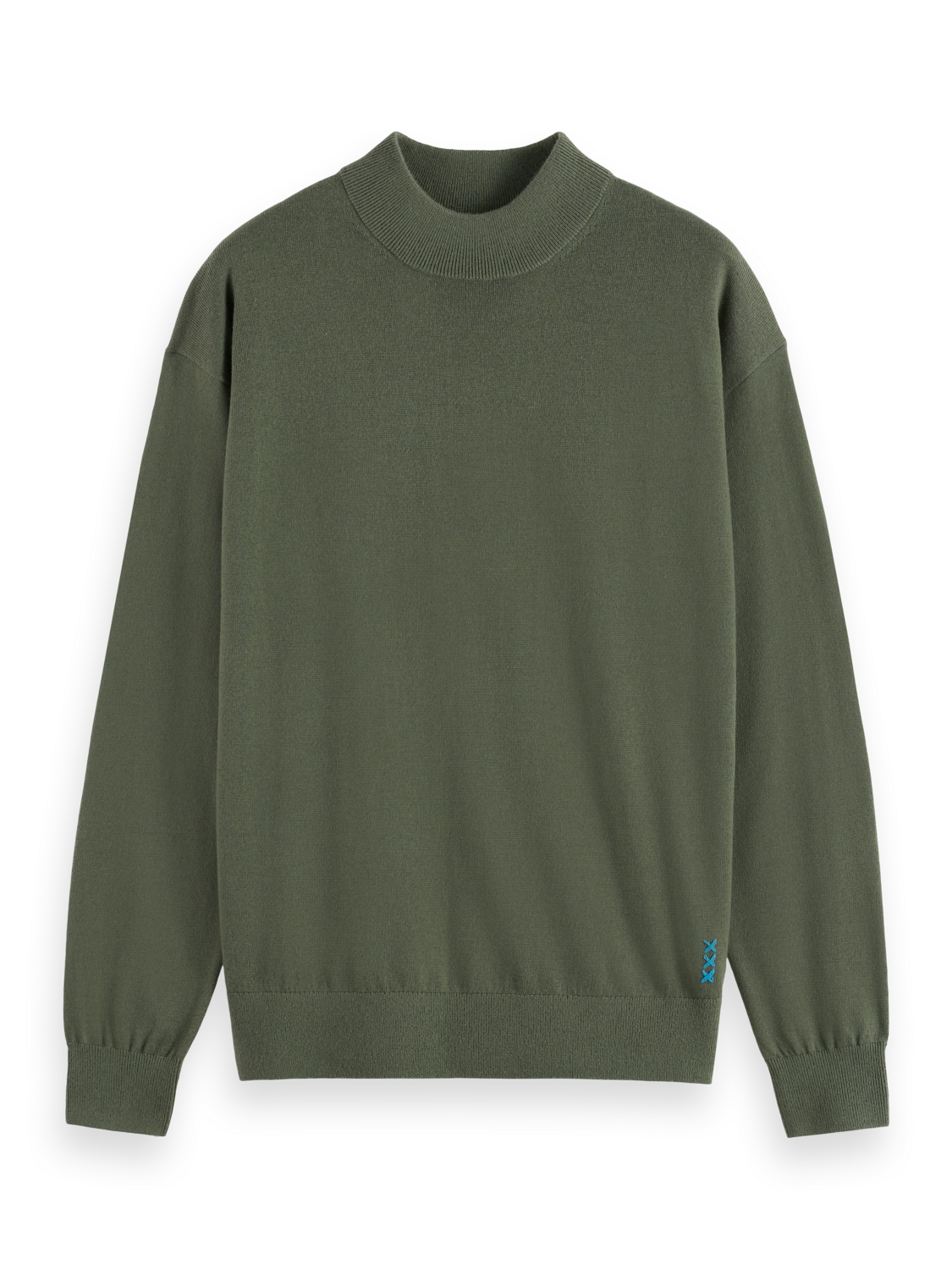 Seasonal Essentials mock neck pullover