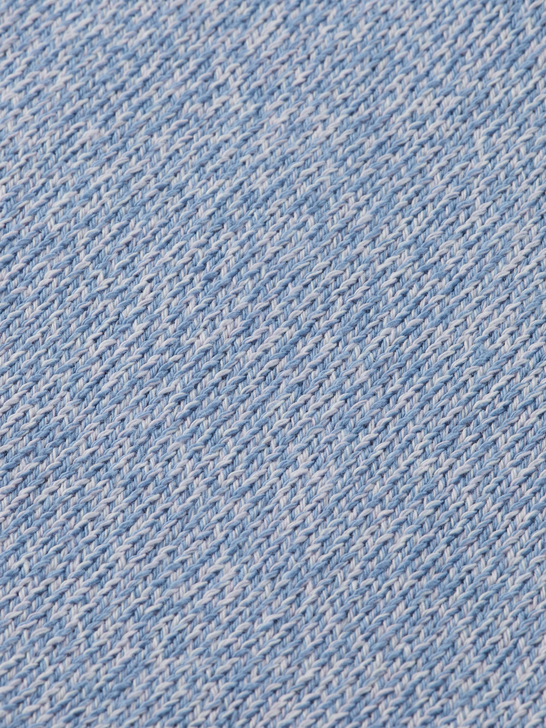Melange regular crew neck