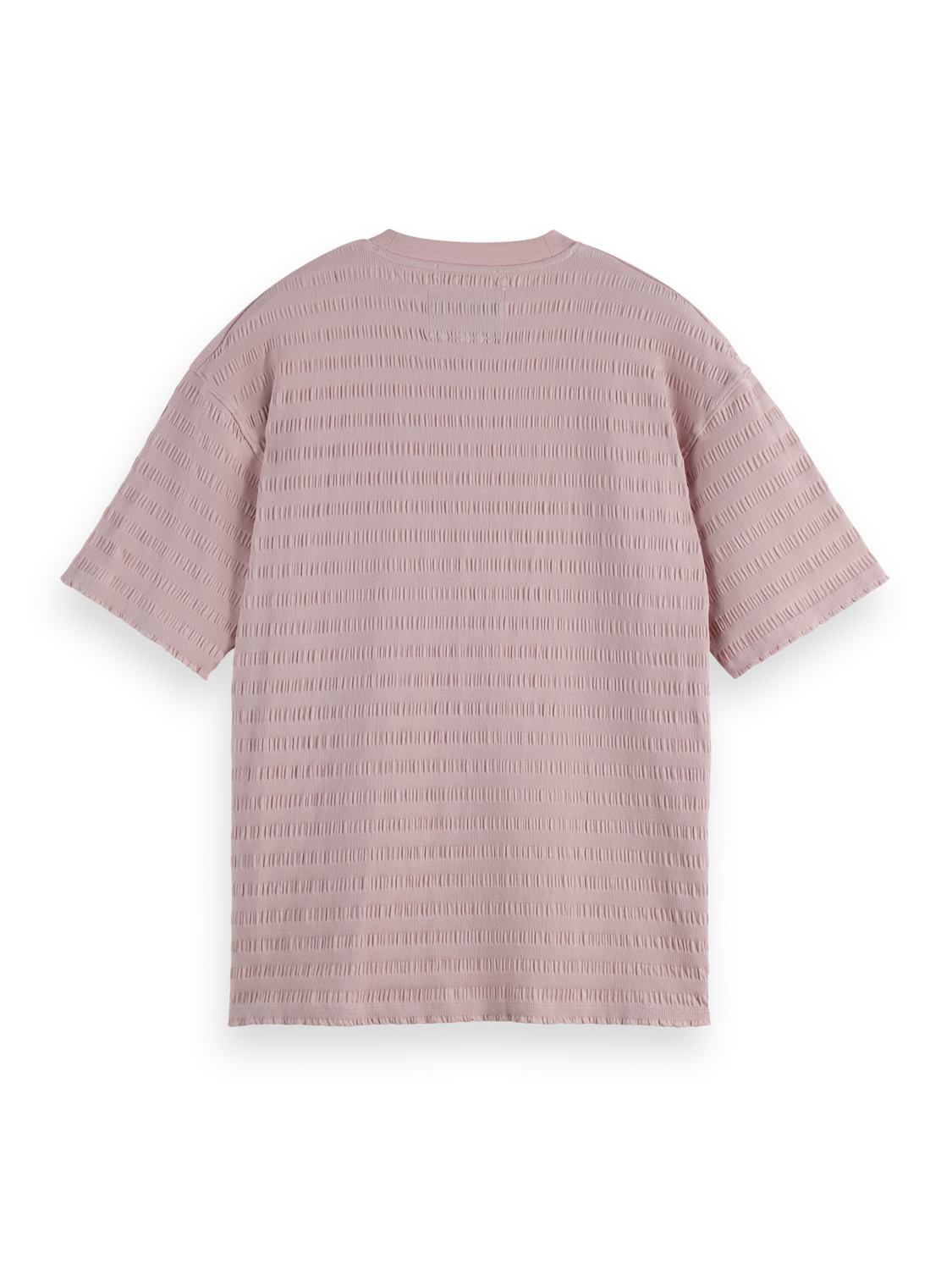 horizonal textured t-shirt
