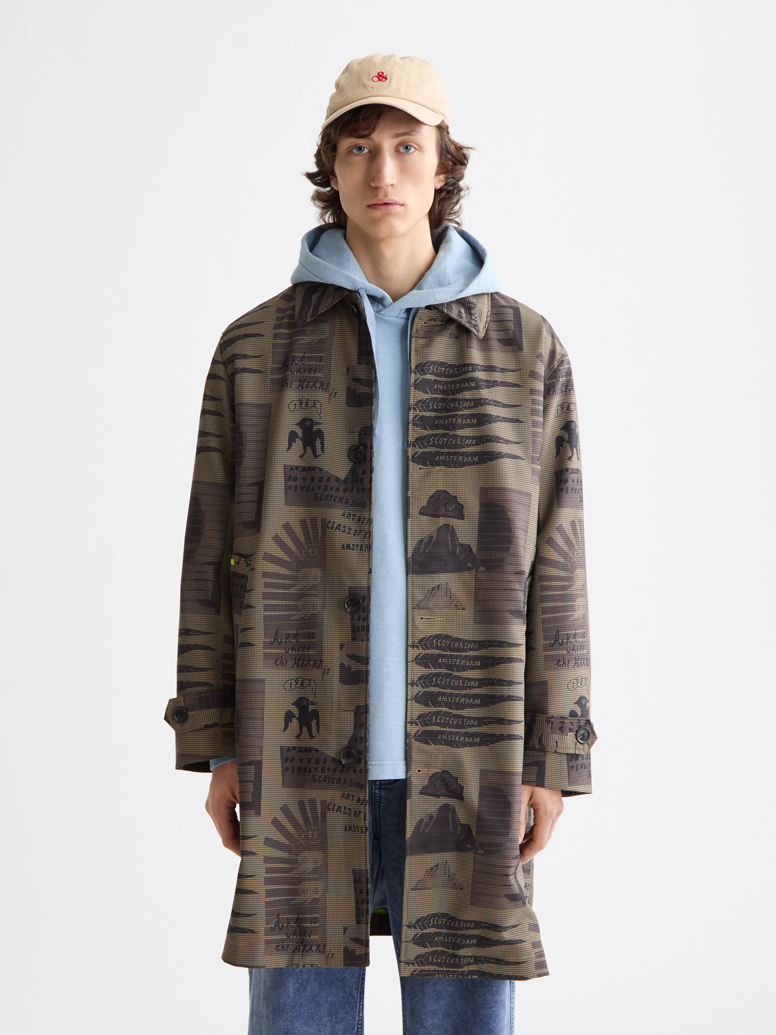 Collage car coat