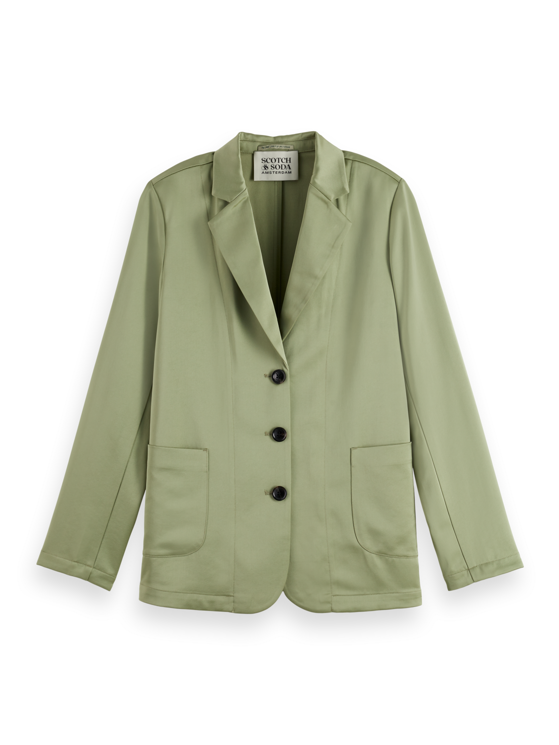 SB SATIN BLAZER