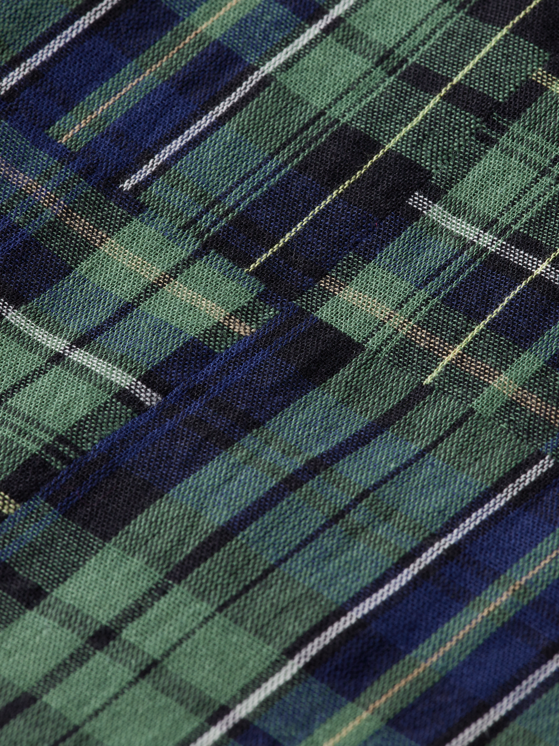 Relaxed fit patchwork shirt