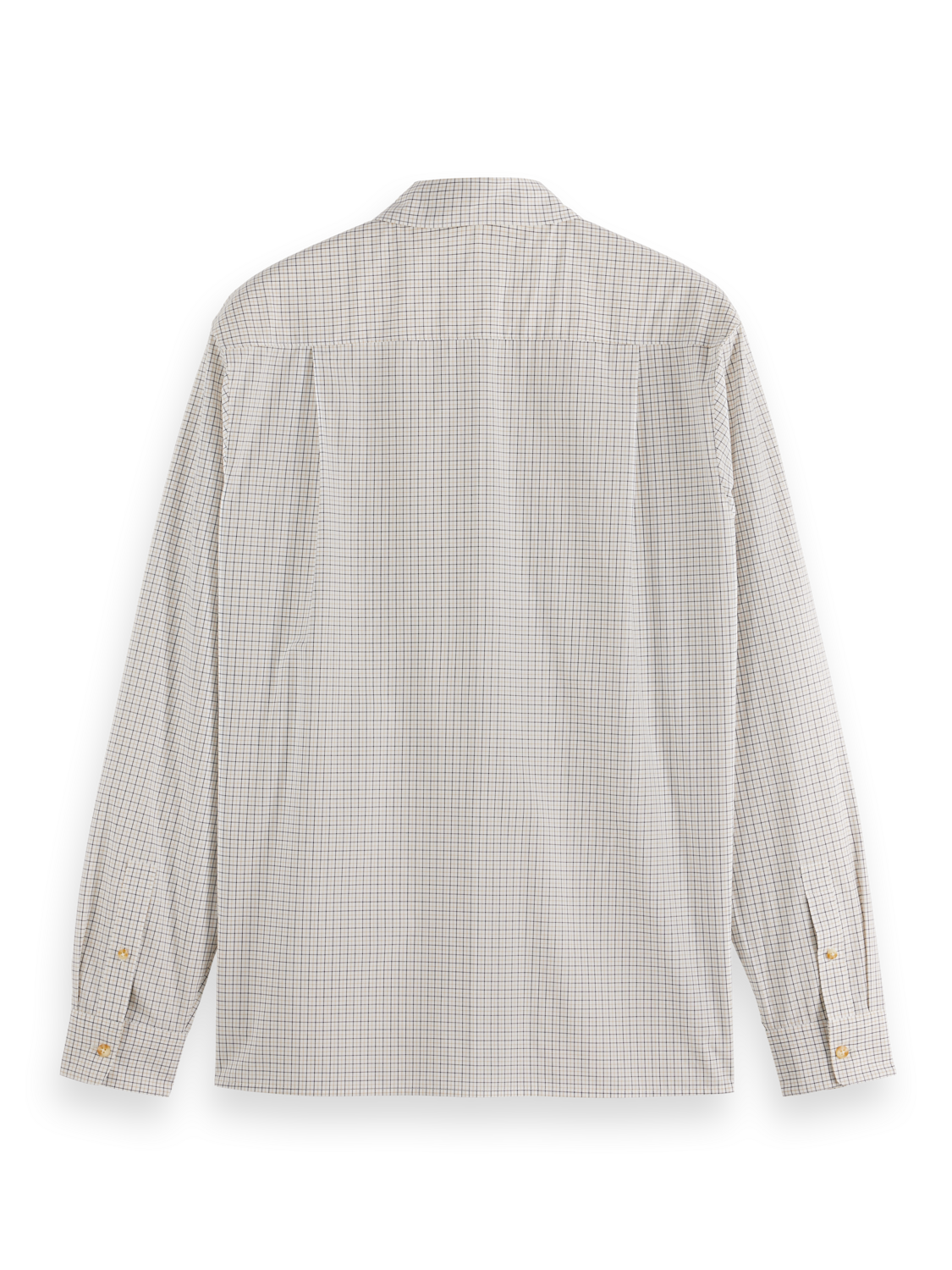 Relaxed yarn-dyed check shirt