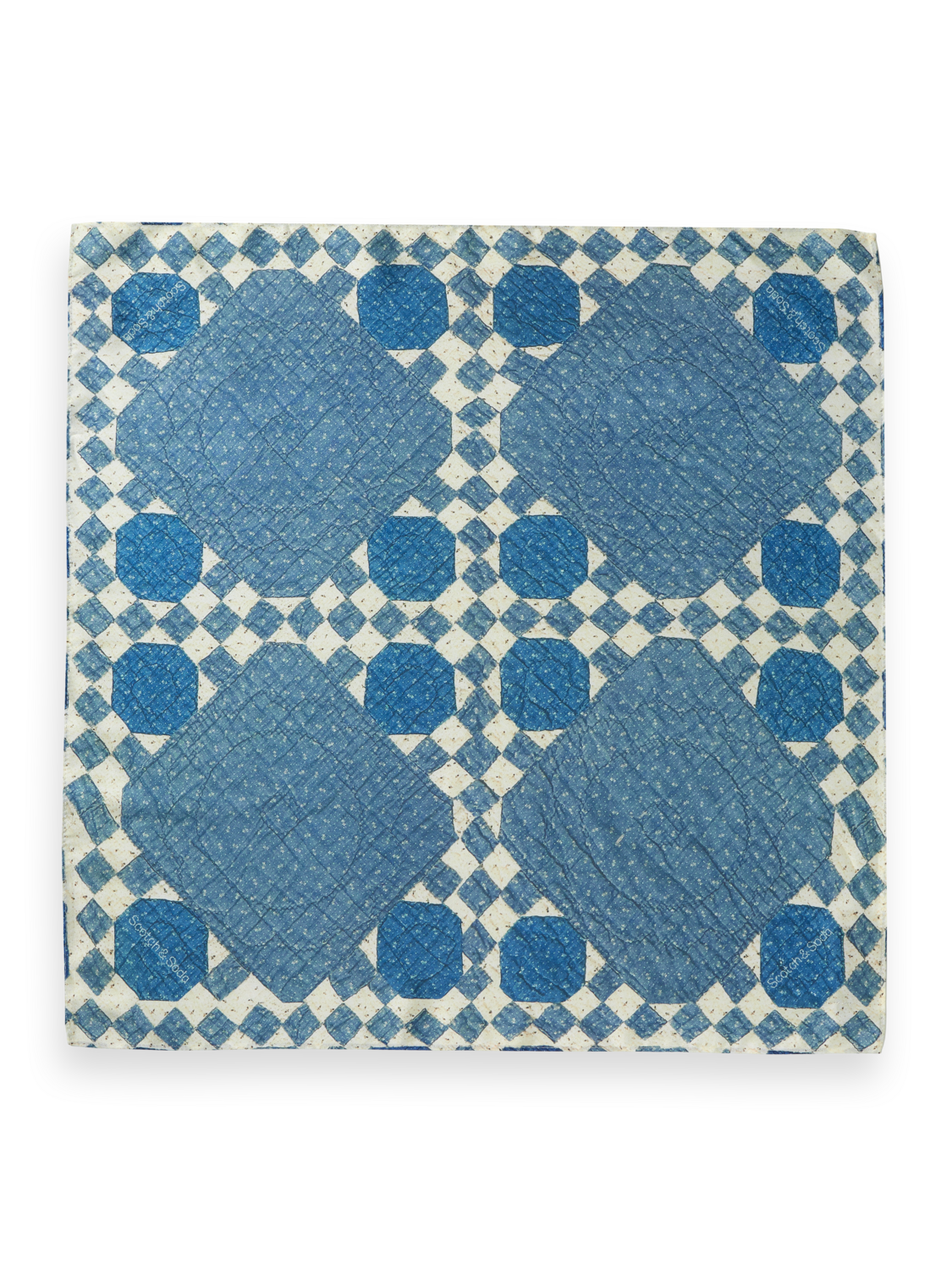 Heirloom quilt print foulard