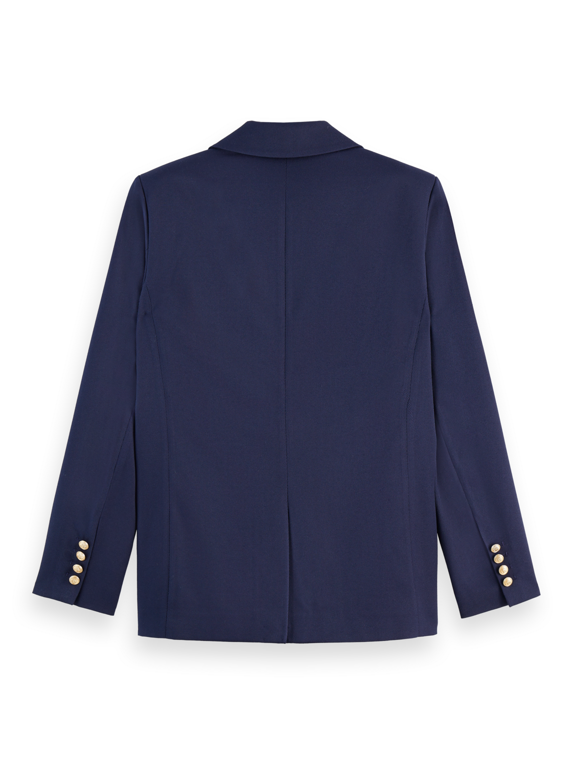 Boyfriend gabardine twill blazer