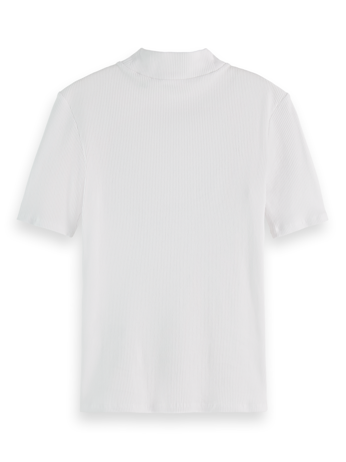 Essentials Mock neck rib t-shirt