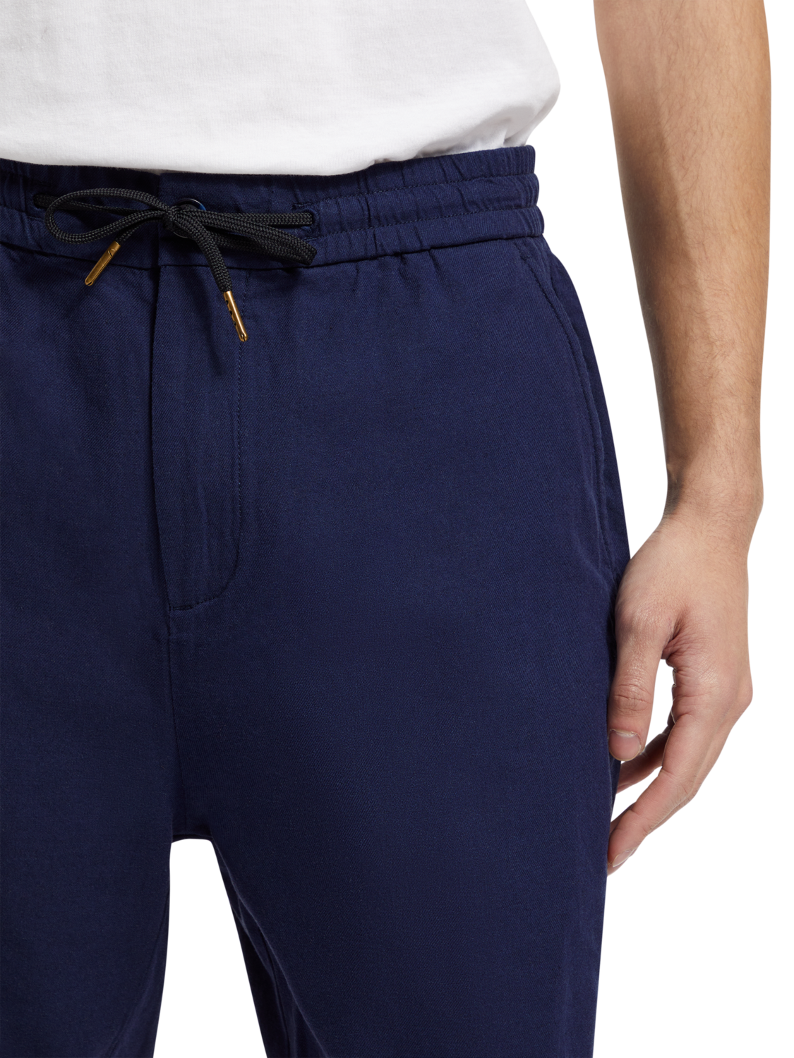 FAVE- COTTON/LINEN TWILL BERMUDA