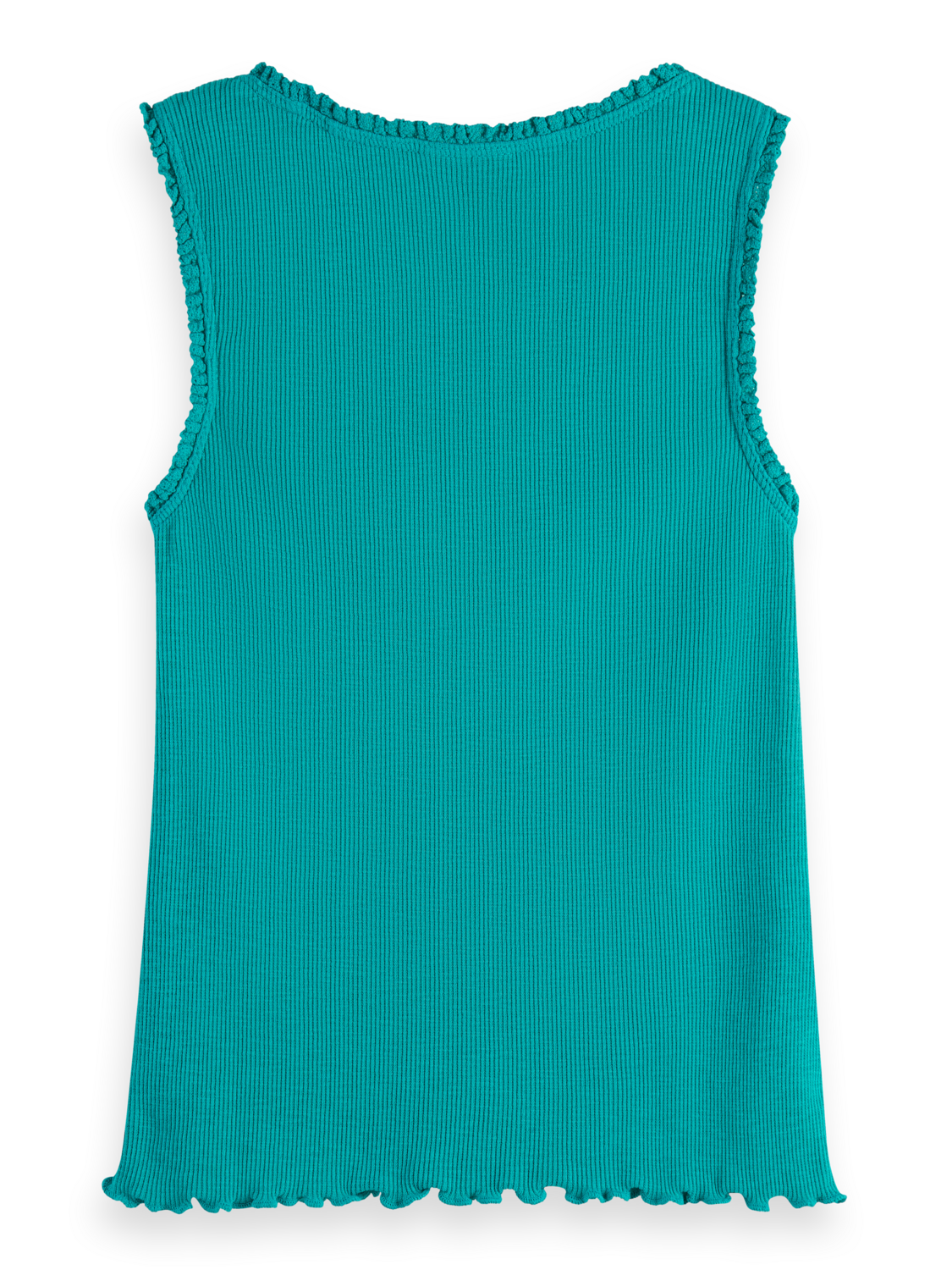 FITTED RIBBED TANK TOP