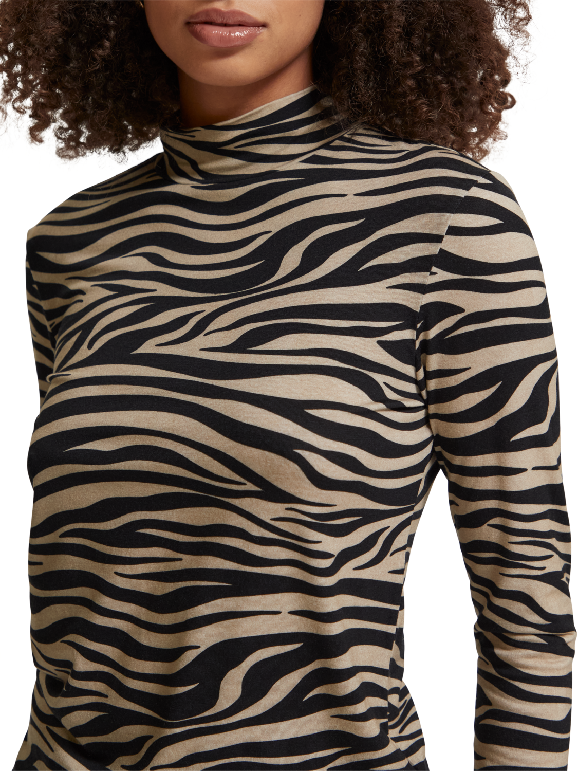 ALL OVER PRINTED LONG SLEEVED T-SHIRT