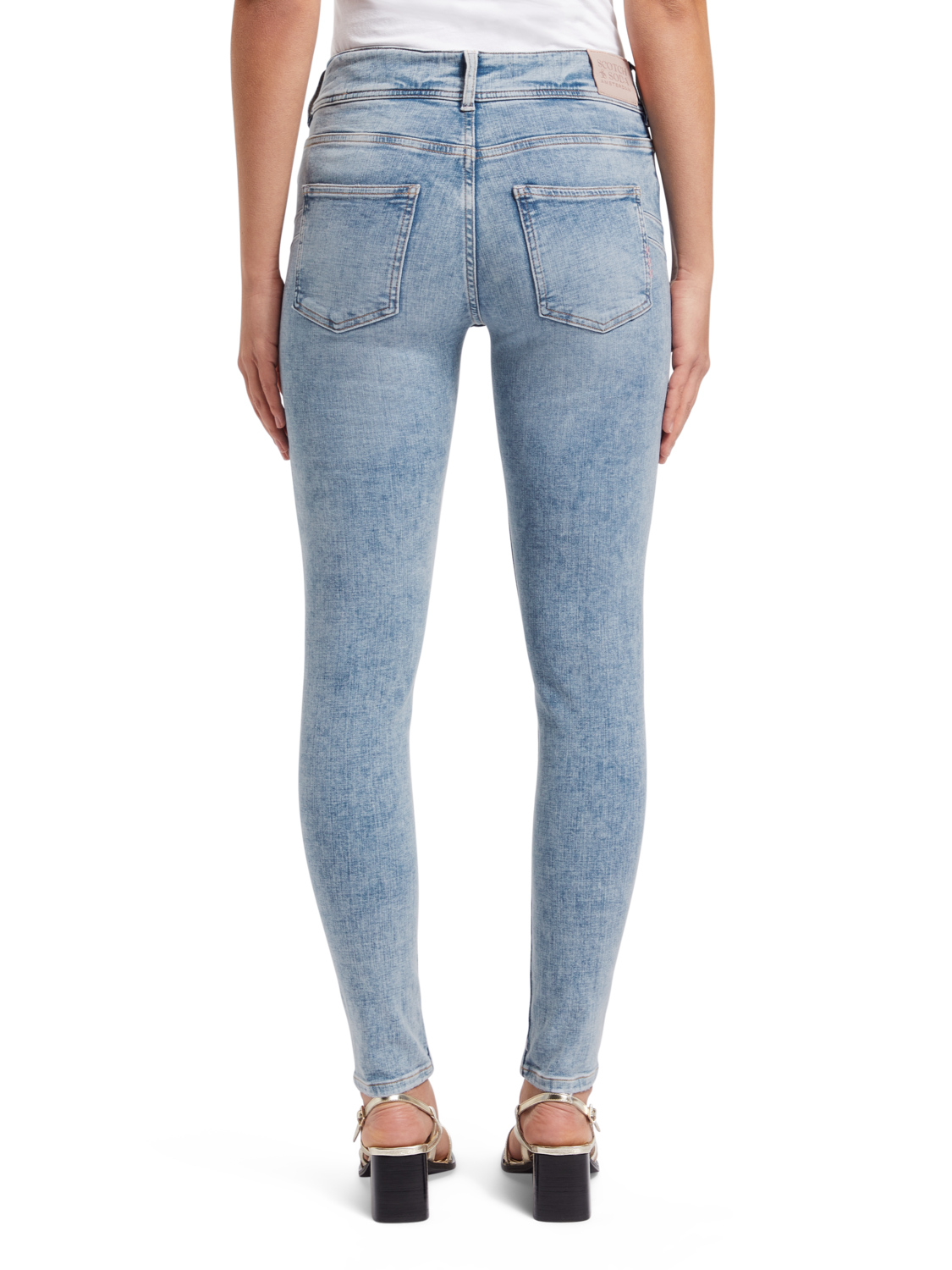 HAUT HIGH RISE SKINNY JEANS RIVER DIP