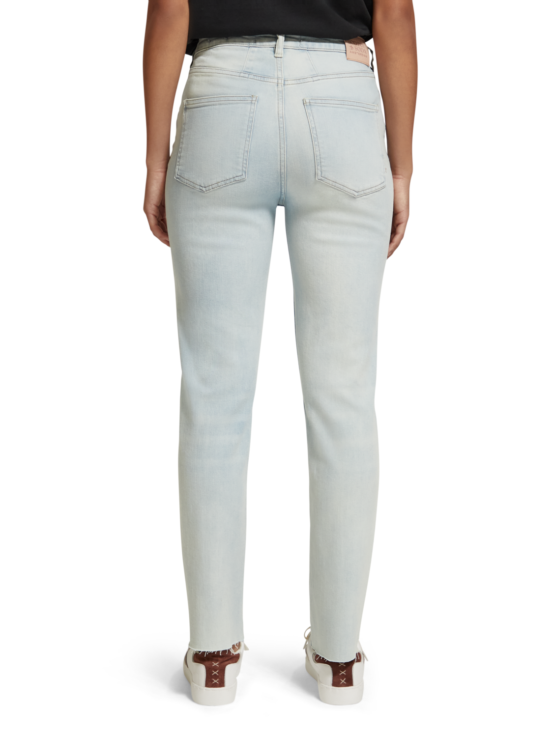 HIGH FIVE HIGH RISE SLIM JEANS BLAUW MIRAGE