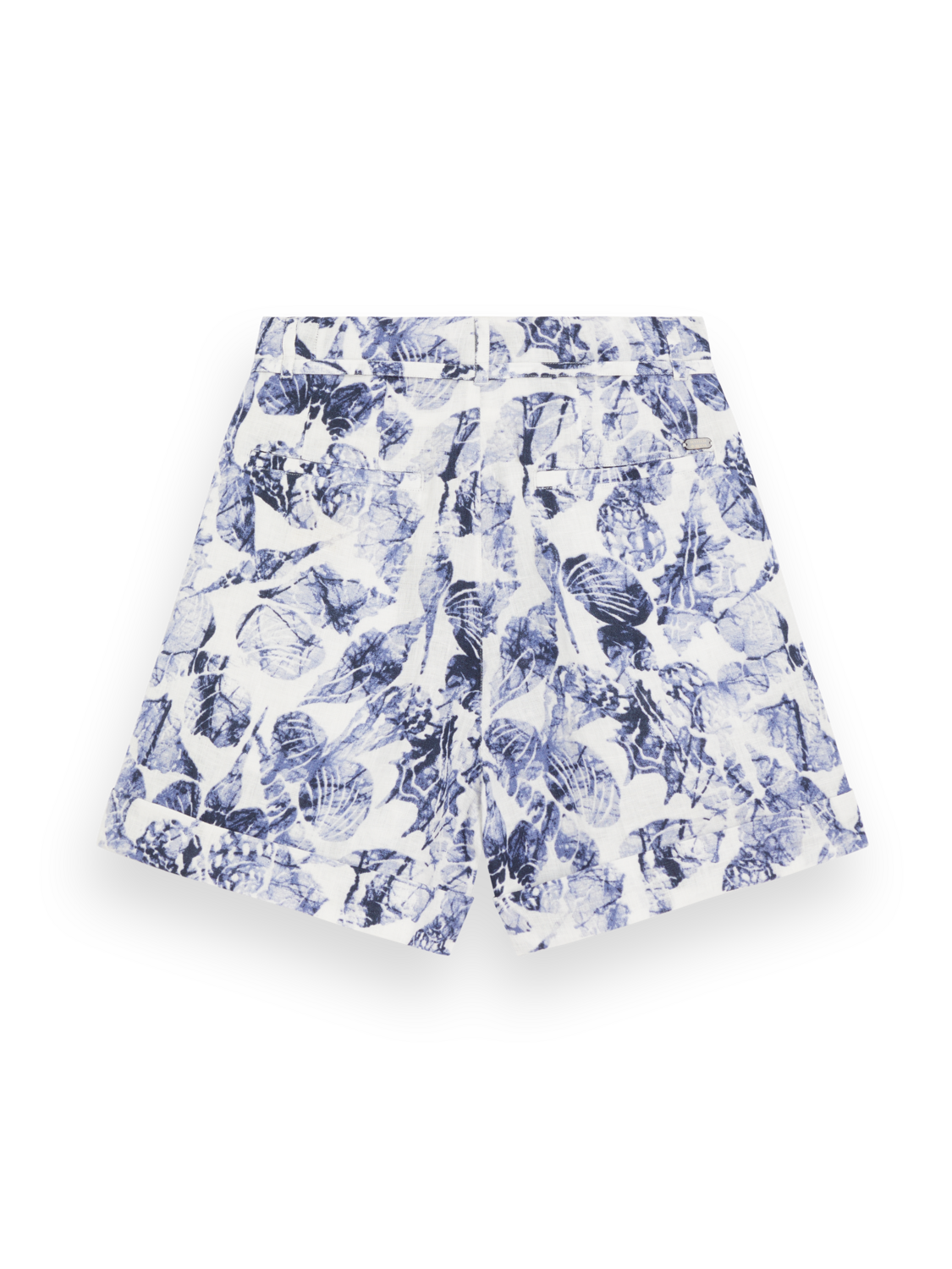 HIGH-RISE LINEN SHORT