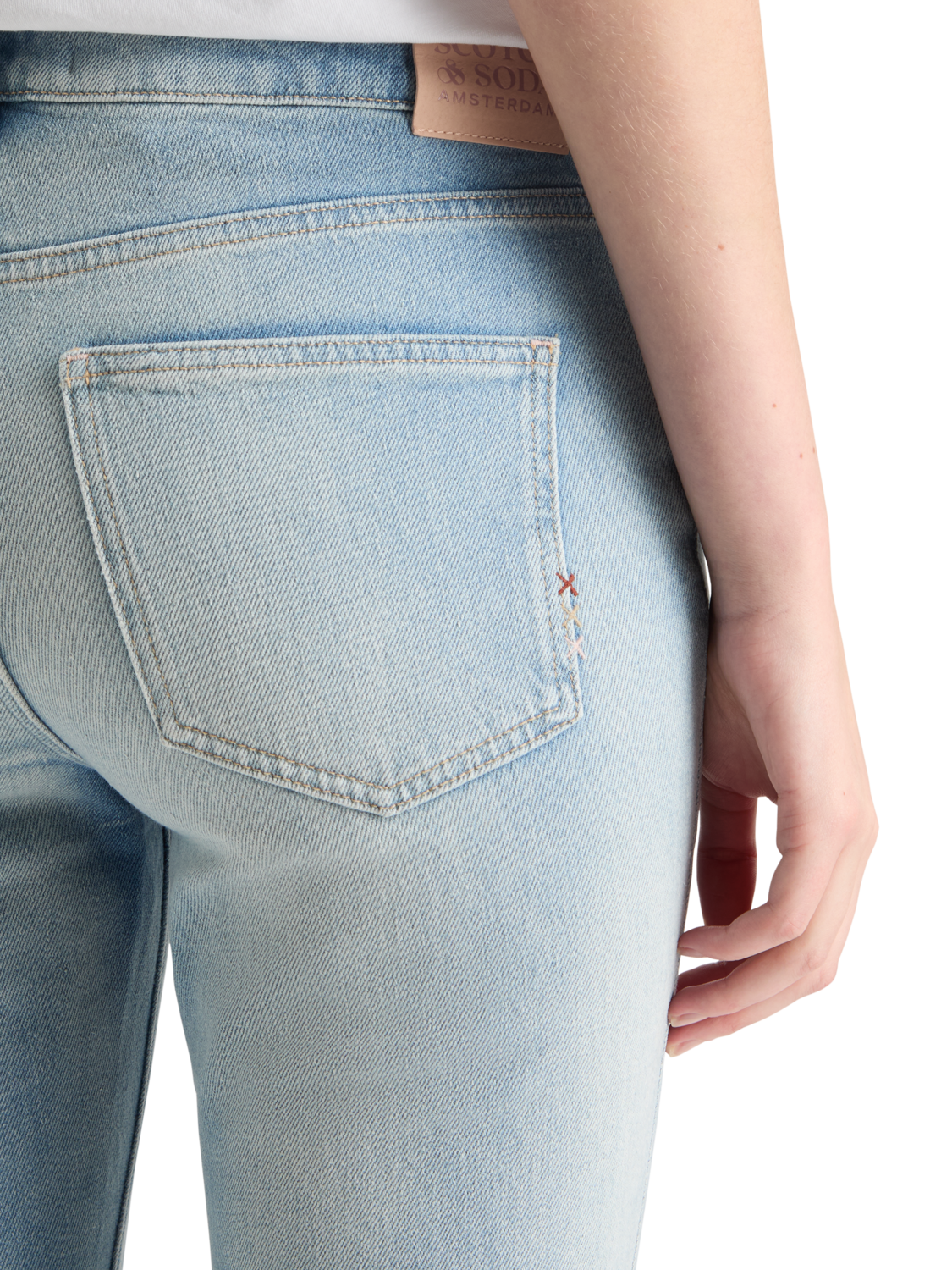 THE CHARM HIGH RISE CLASSIC FLARED JEANS - ALL OR NOTHING