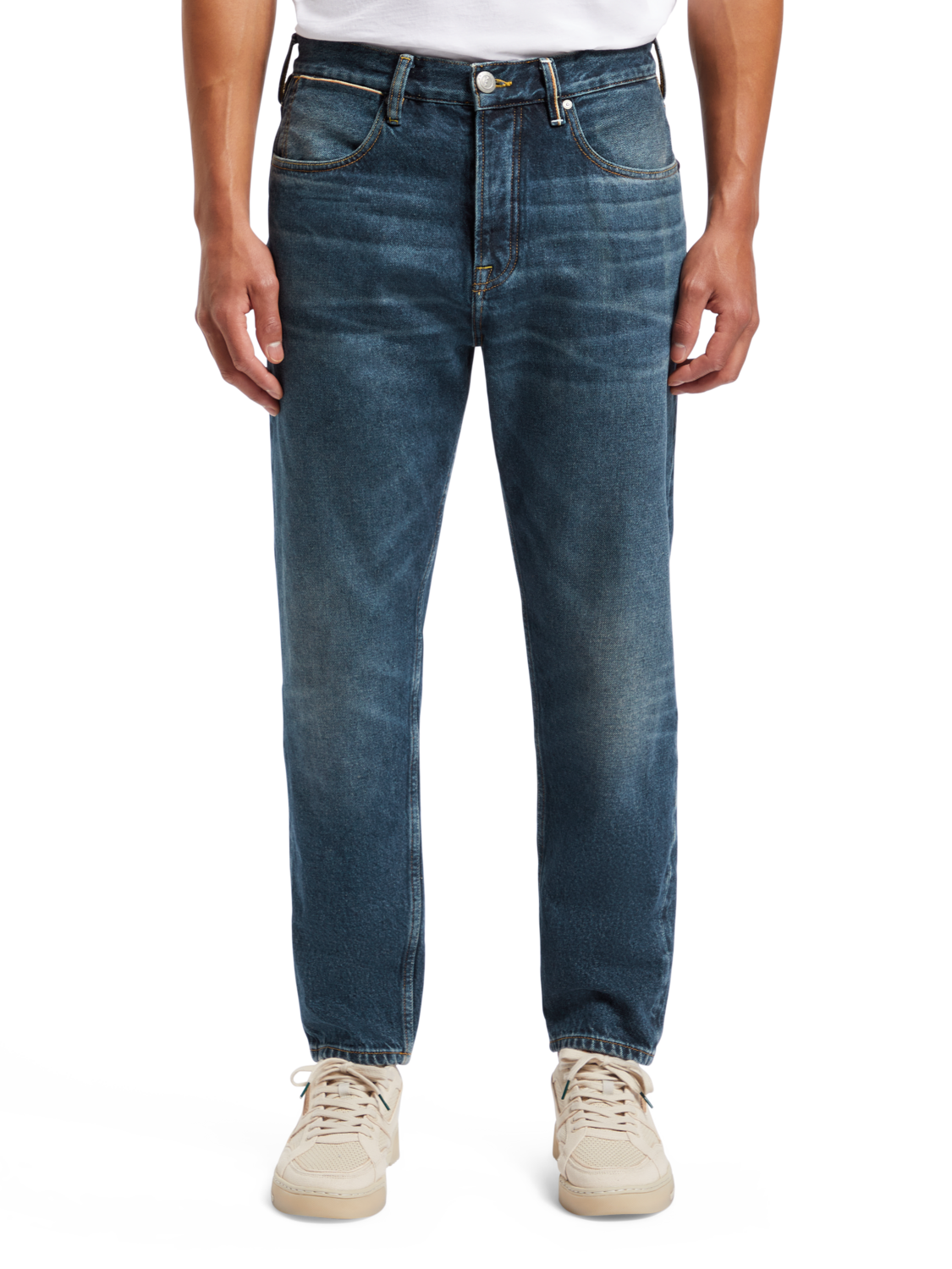 DEAN LOOSE TAPER JEANS SEA LEGS SELVEDGE