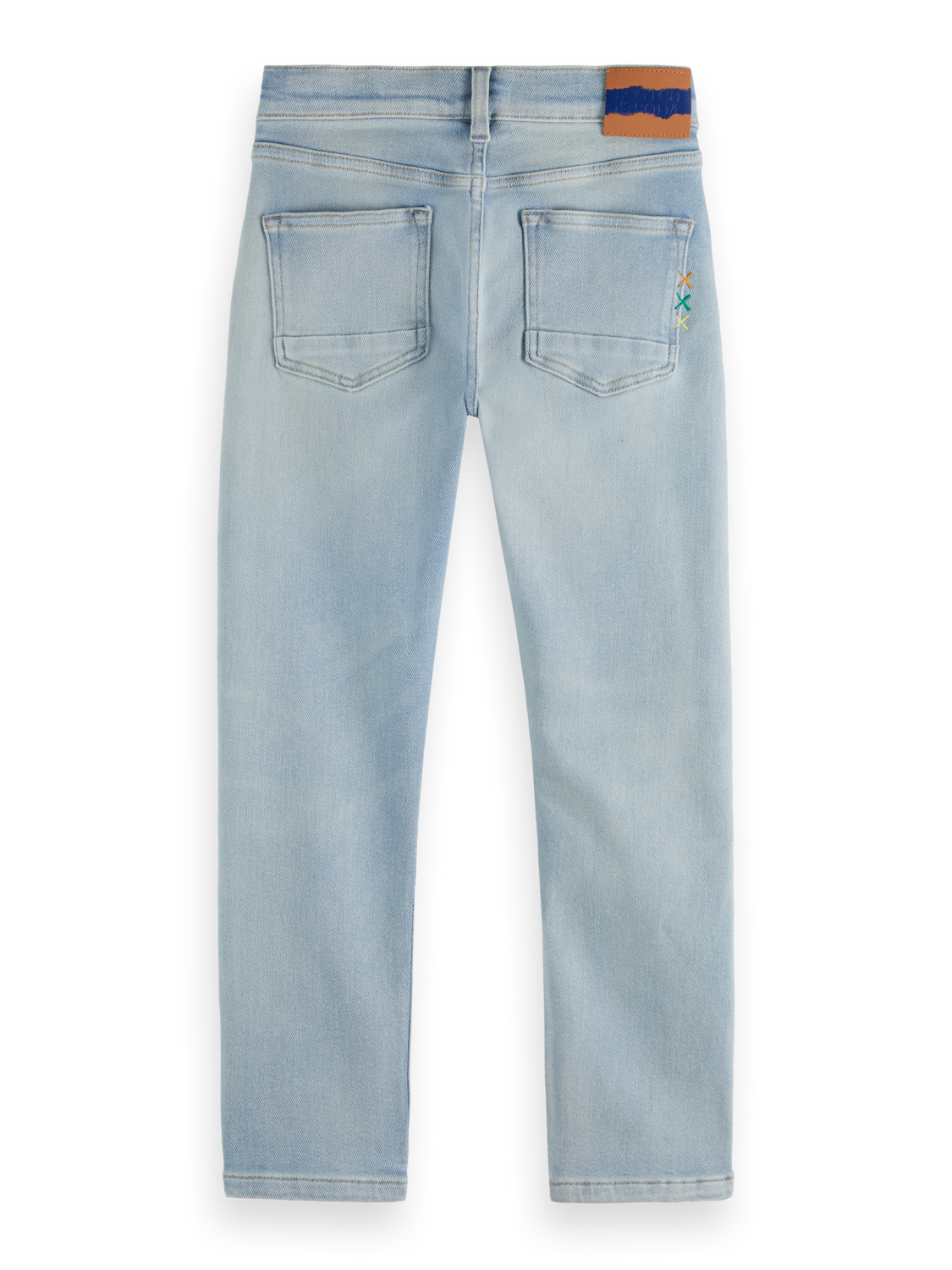 THE DROP REGULAR TAPER JEANS - BLAUW MIRROR