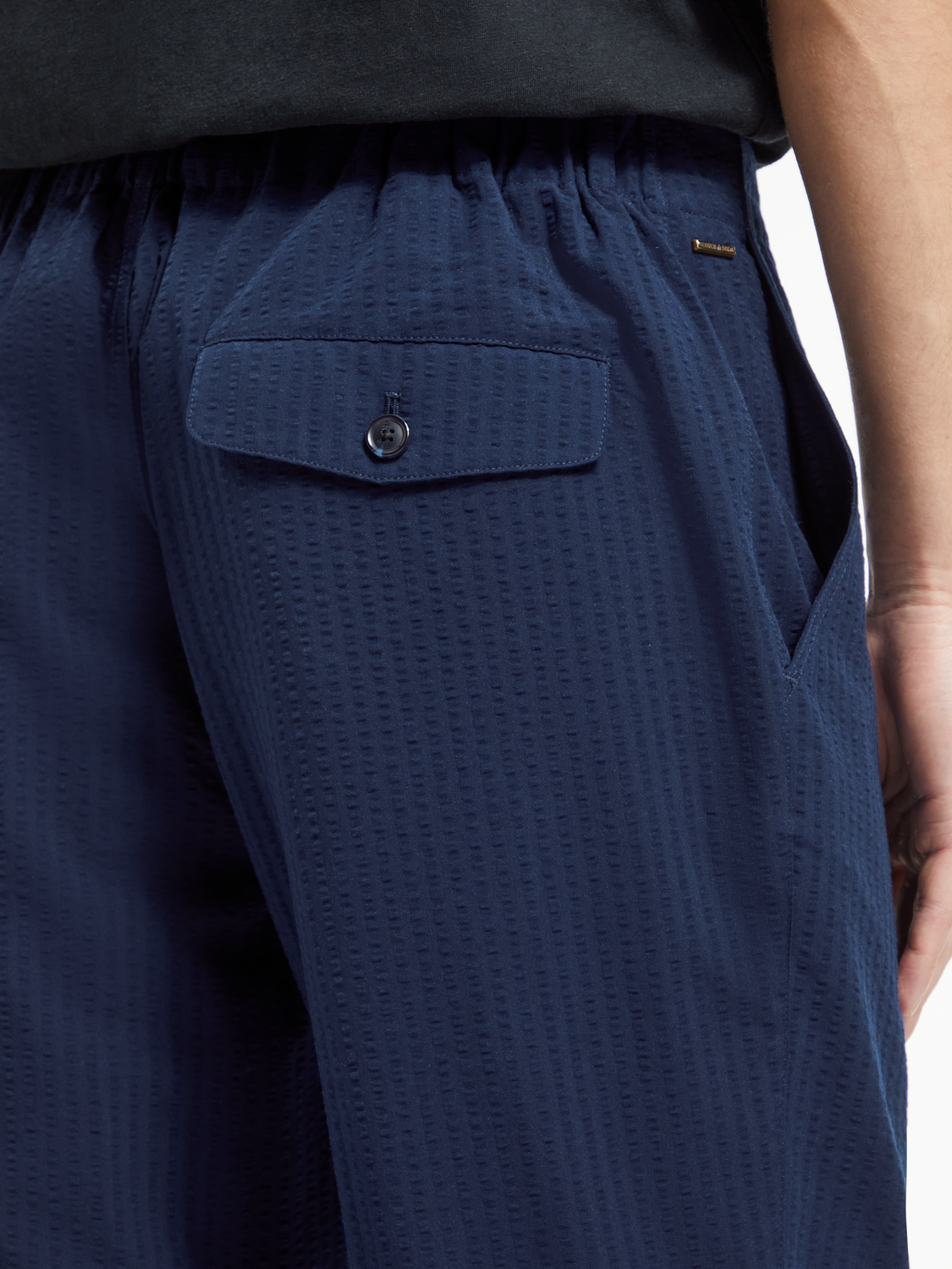 FINCH - REGULAR TAPERED SEERSUCKER JOGGER