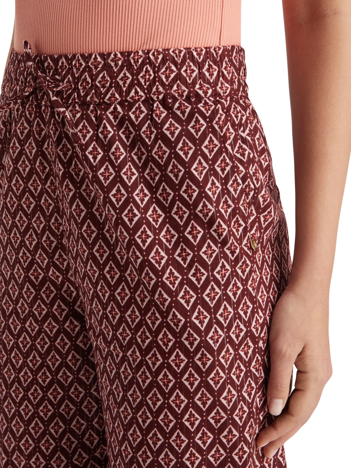 GIA BLOCK PRINT PULL ON PANT