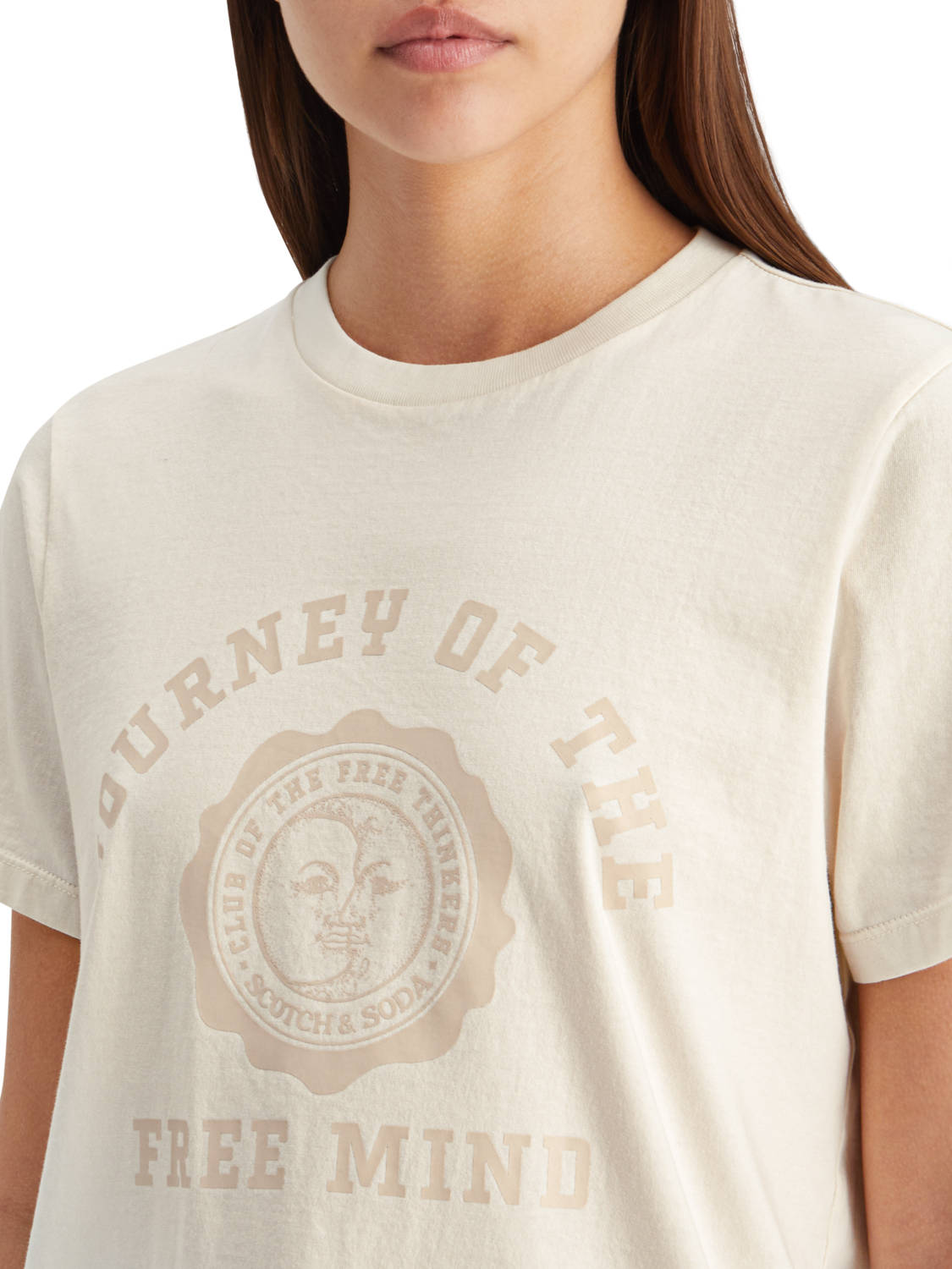 REGULAR FIT T-SHIRT WITH FRONT ARTWORK