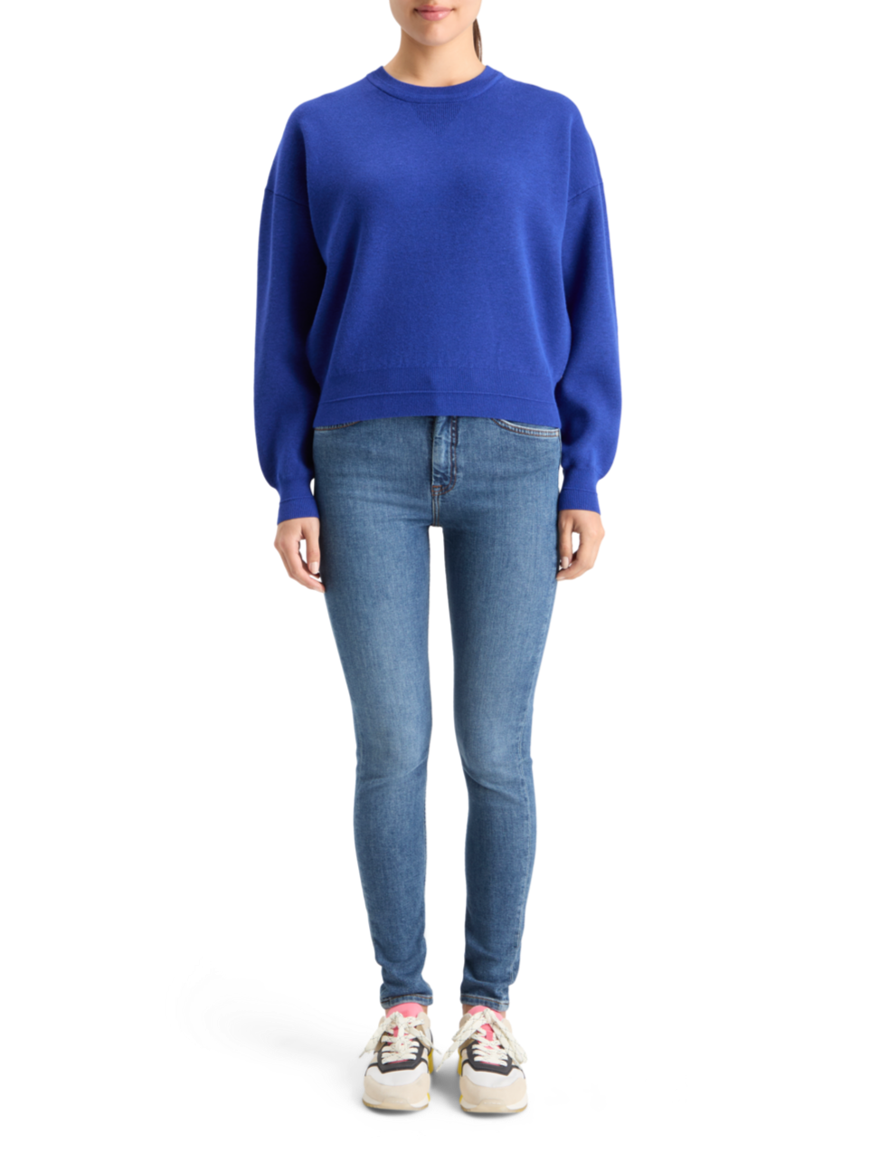 COMPACT KNITTED RELAXED PULLOVER