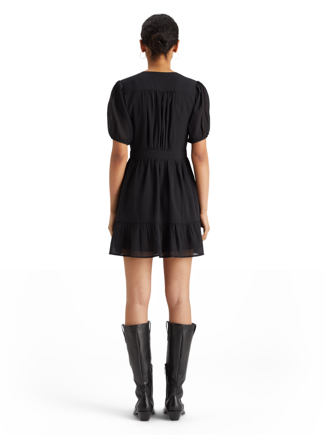 MINI WRAP DRESS