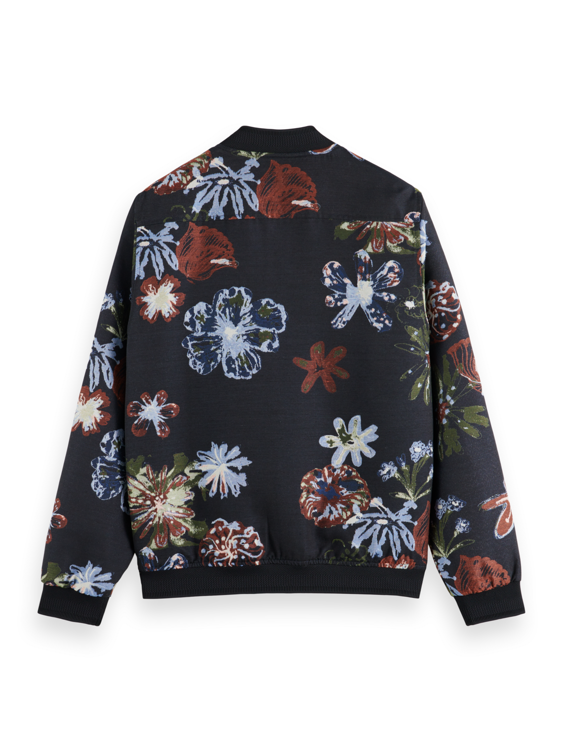 JACQUARD BOMBER JACKET