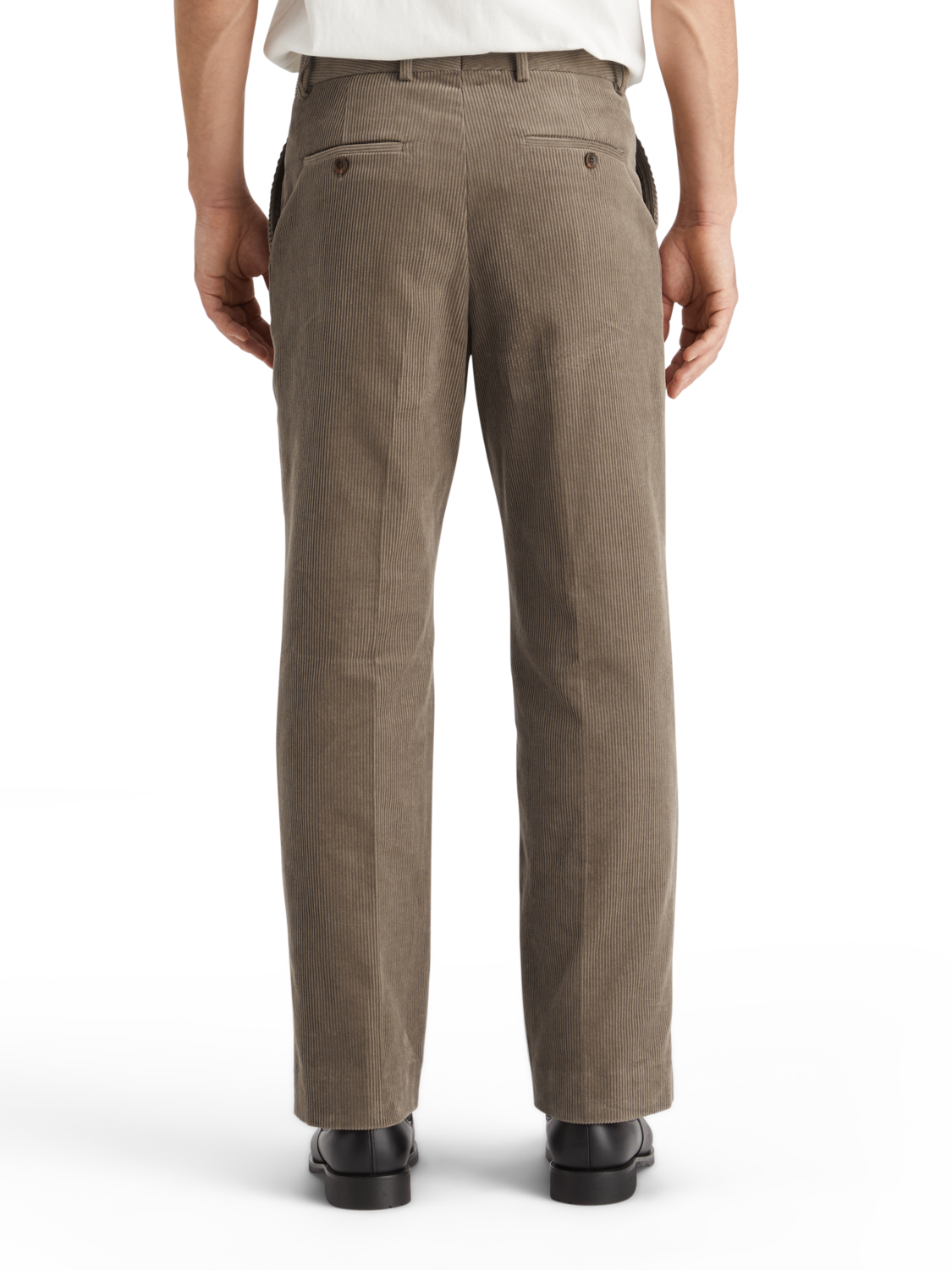 STRAIGHT FIT COTTON CORDUROY CHINO