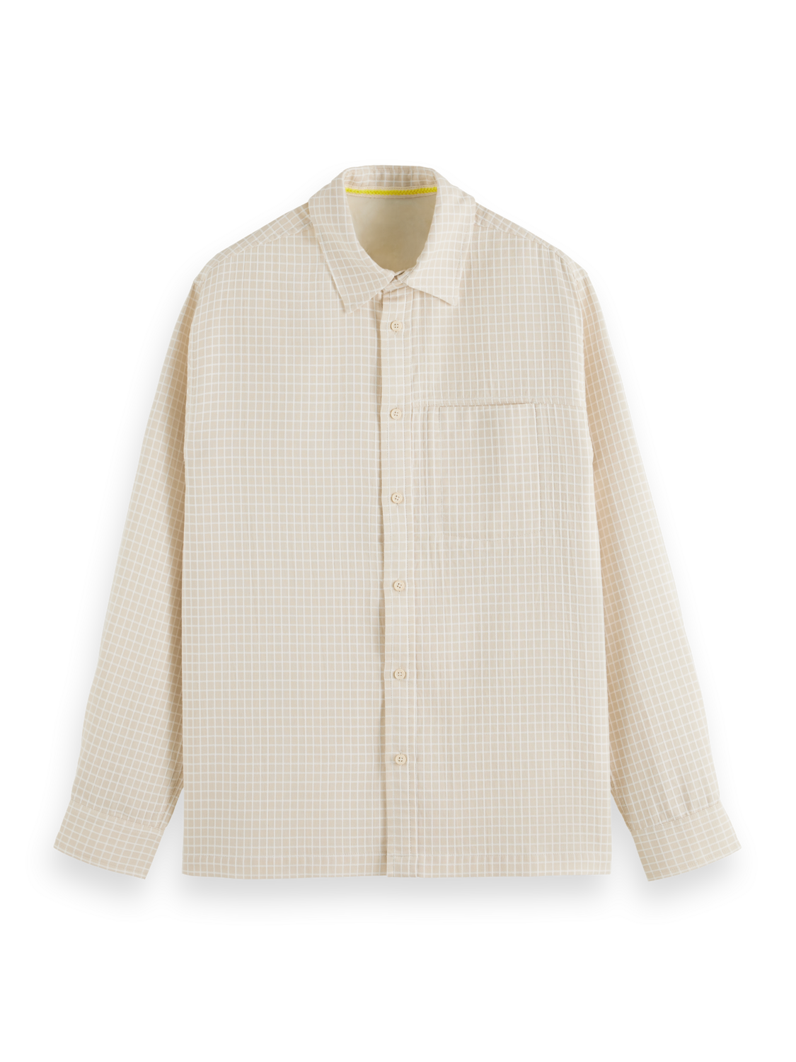 MICRO DOBBY CHECK SHIRT