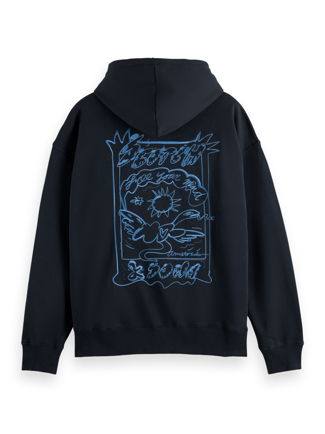 EMBROIDERED ARTWORK HOODIE