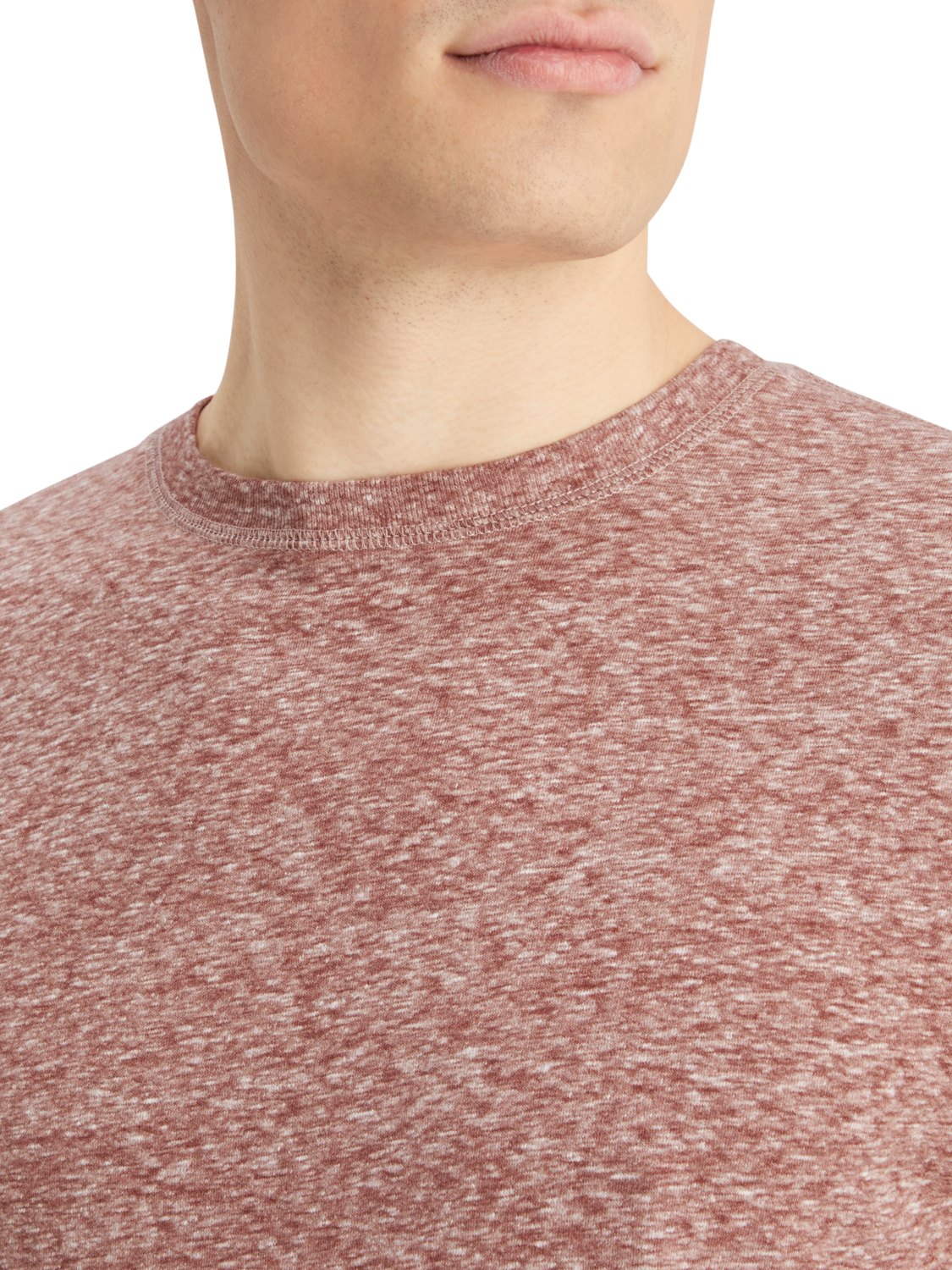 REGULAR FIT MELANGE T-SHIRT