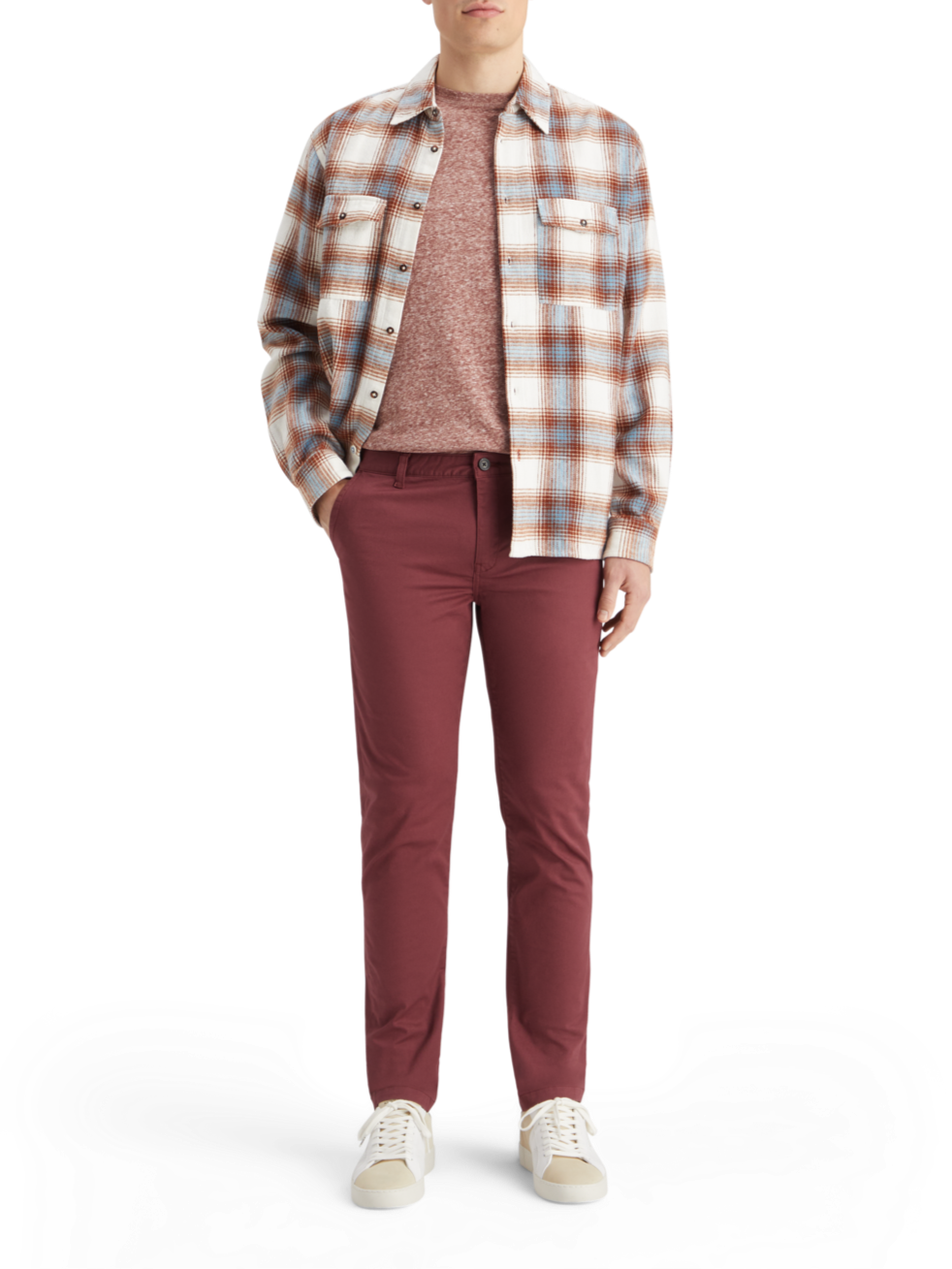 REGULAR FIT MELANGE T-SHIRT