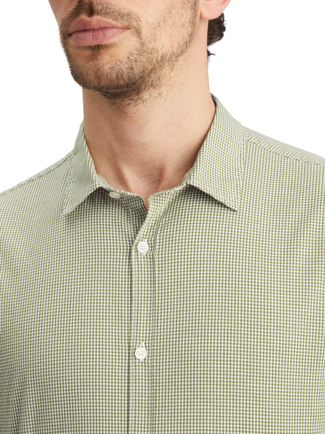 SEASONAL ESSENTIALS POPLIN CHECKED SHIRT