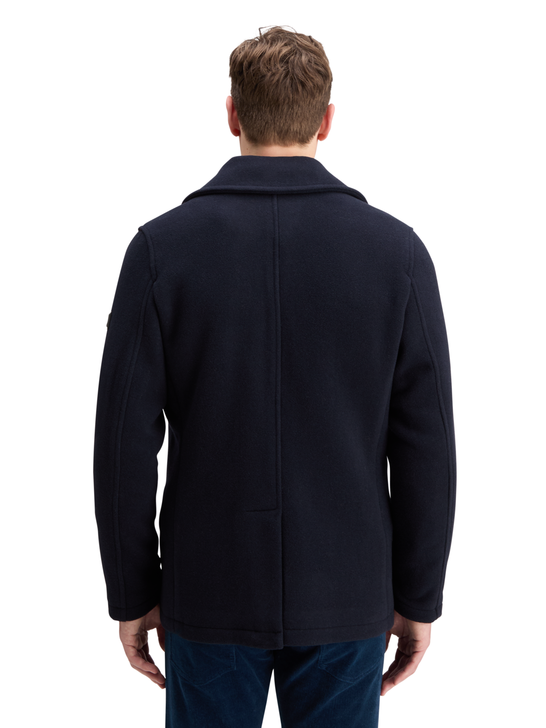 WOOL BLEND PEACOAT