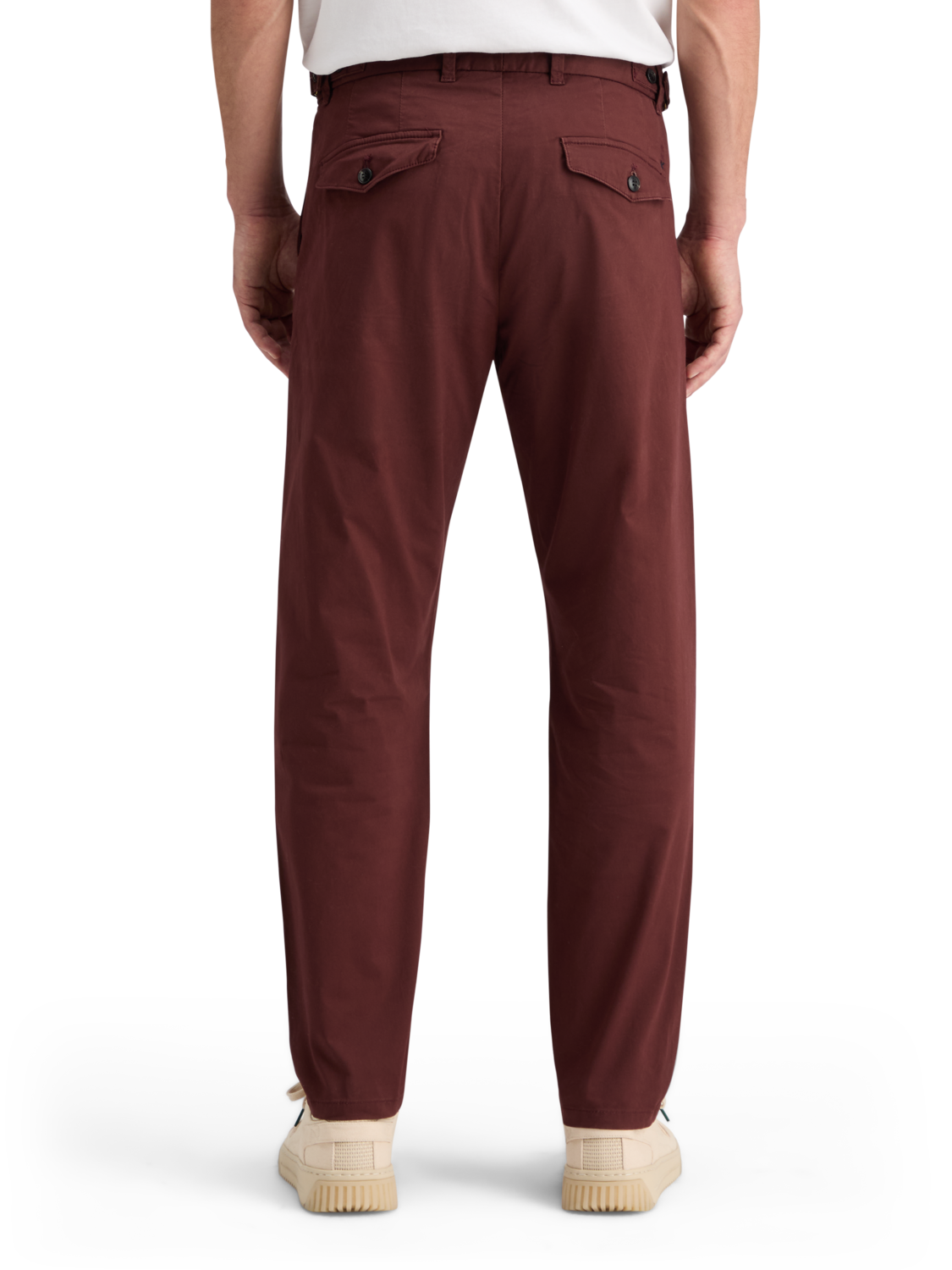 BLAKE - PLEATED SATINE CHINO