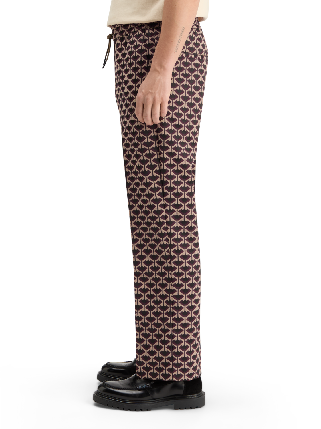 STRAIGHT FIT JACQUARD JOGGER