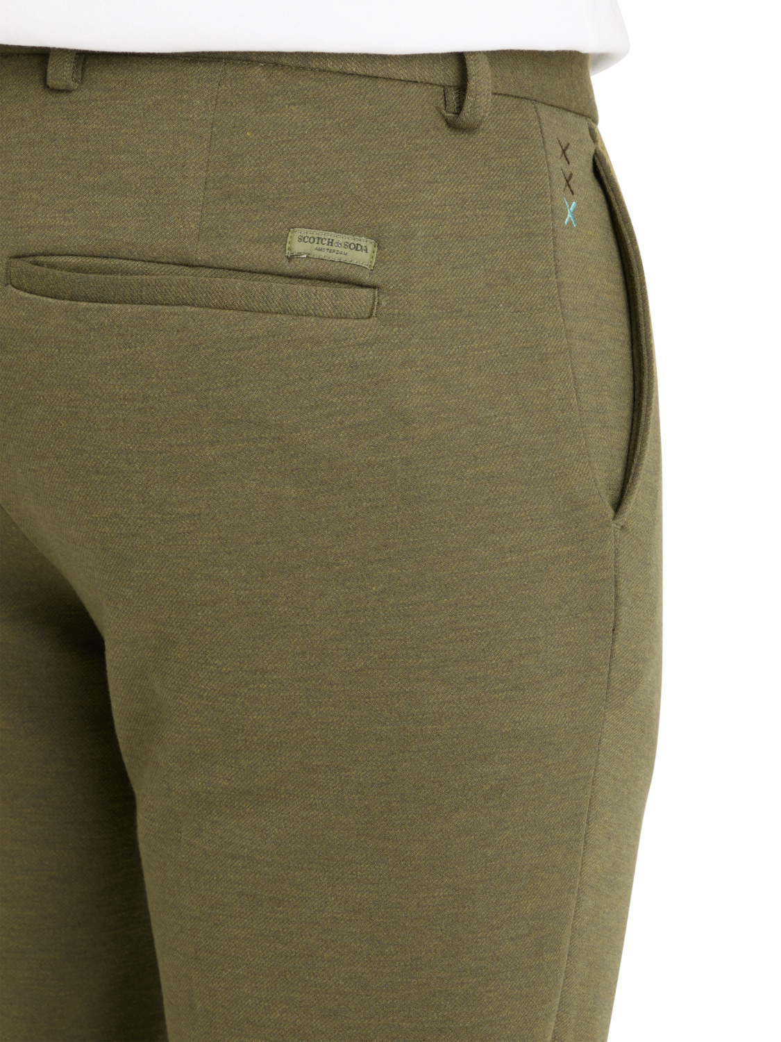 Mott - knitted slim fit chino