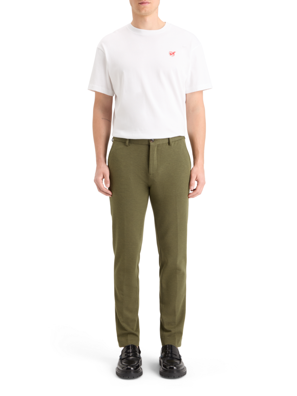 Mott - knitted slim fit chino